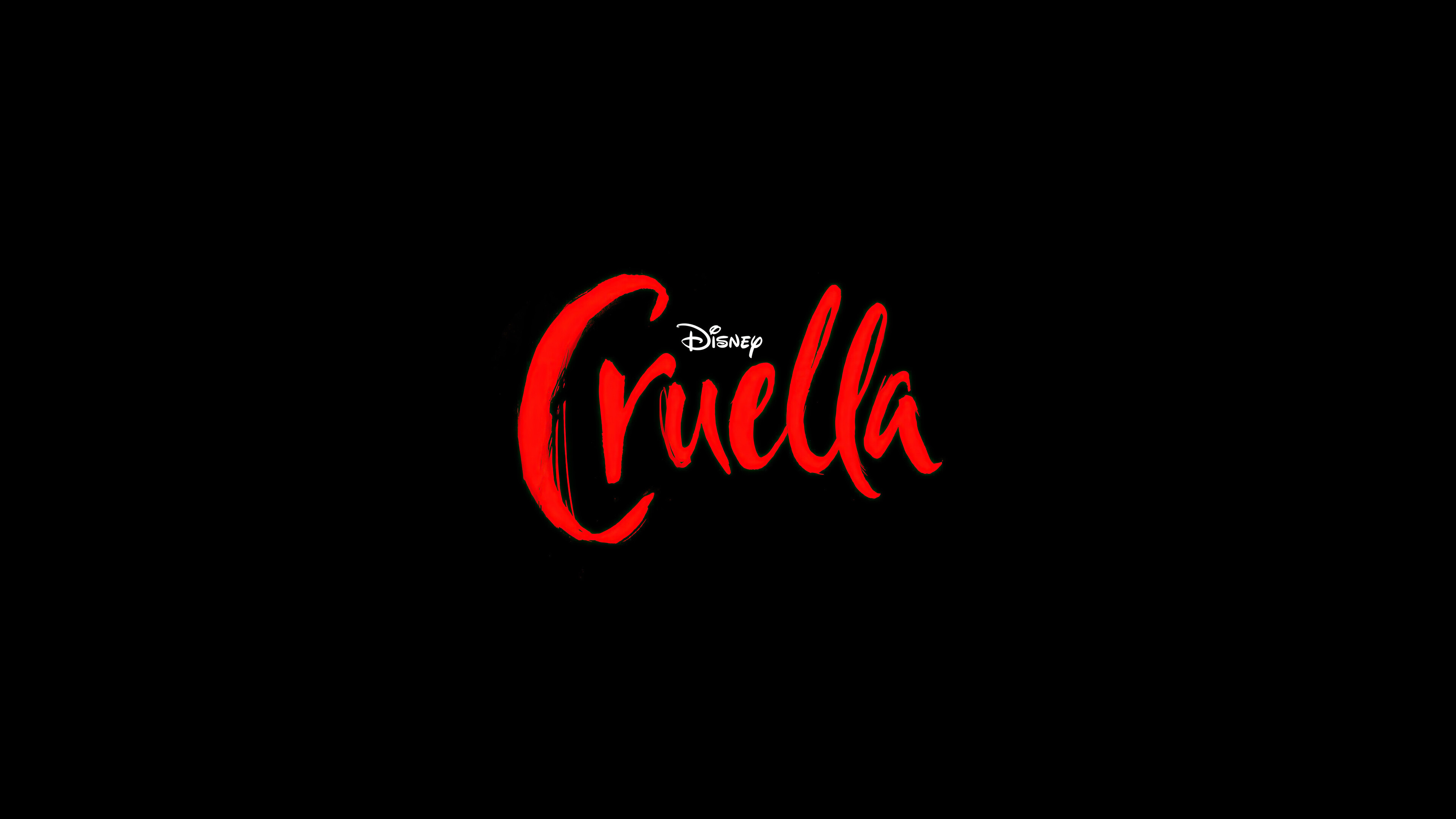 Cruella (2021): In 2013, Walt Disney Pictures announced the film's development with Andrew Gunn as a producer, Poster. 3840x2160 4K Wallpaper.