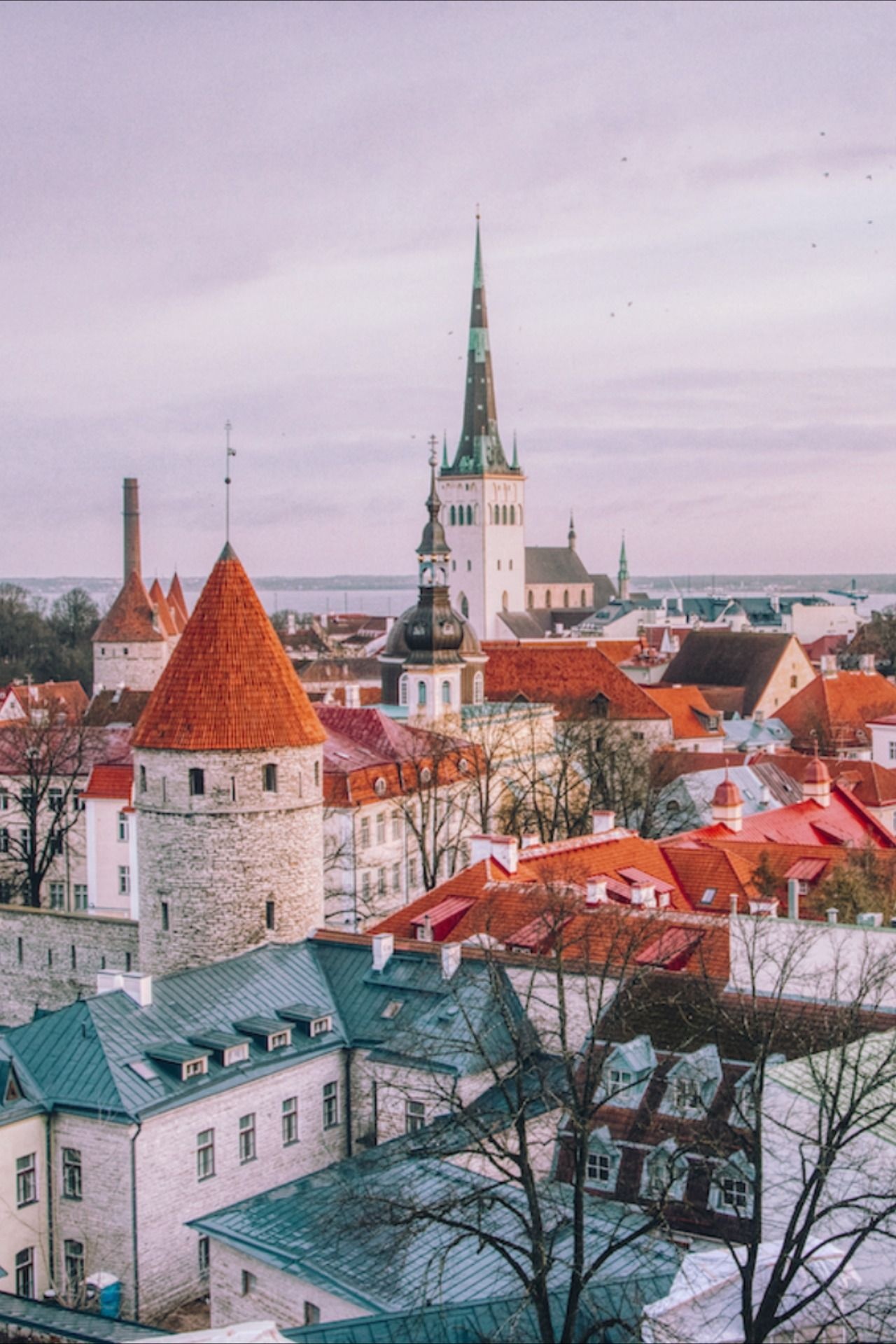 Tallinn Estonia, Patkuli viewing platform, Estonia scenery, Travel, 1280x1920 HD Phone