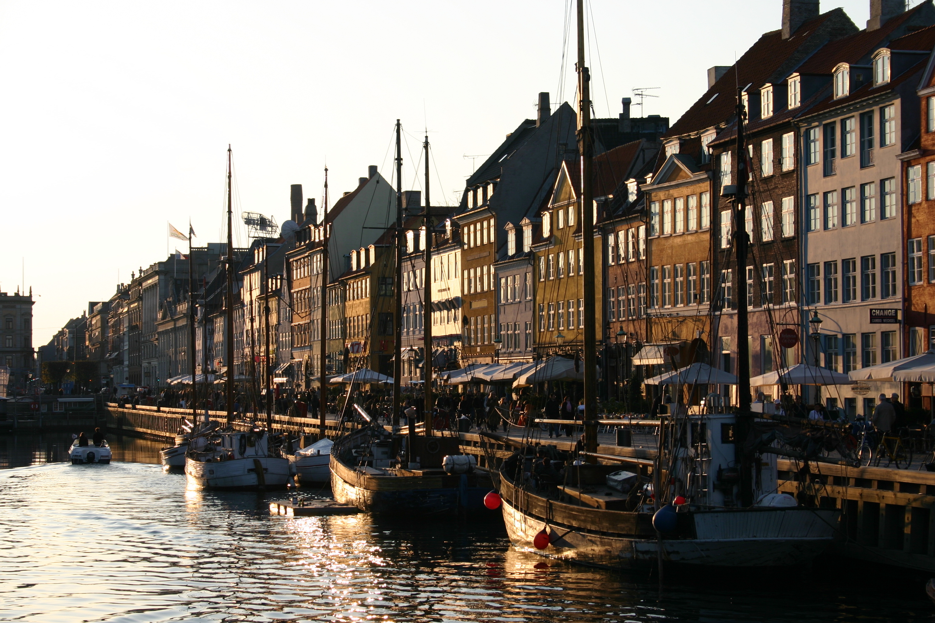 Nyhavns ikonische Ansicht in einem Schnappschuss, 3080x2050 HD Desktop