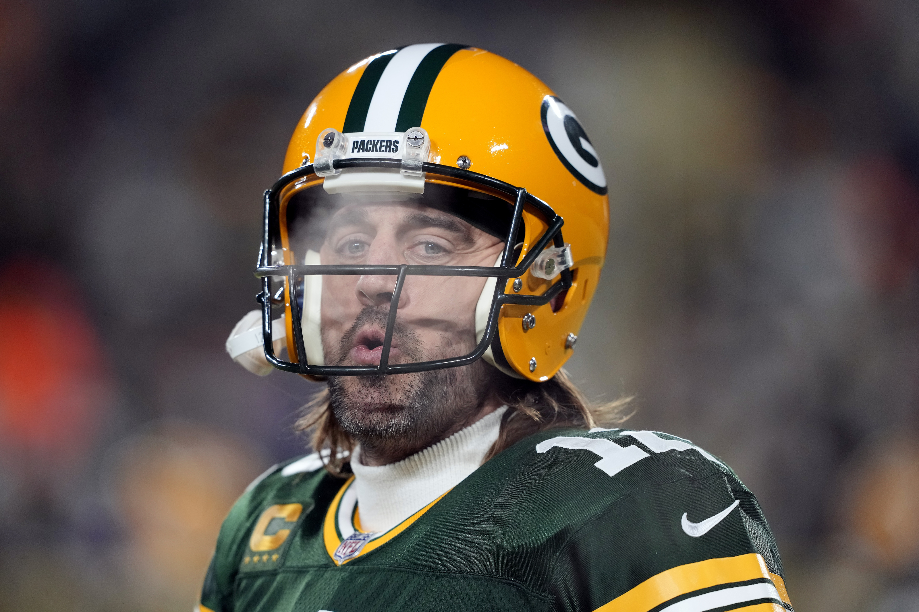 Green Bay Packers: Aaron Rodgers, An American football quarterback. 3200x2140 HD Wallpaper.