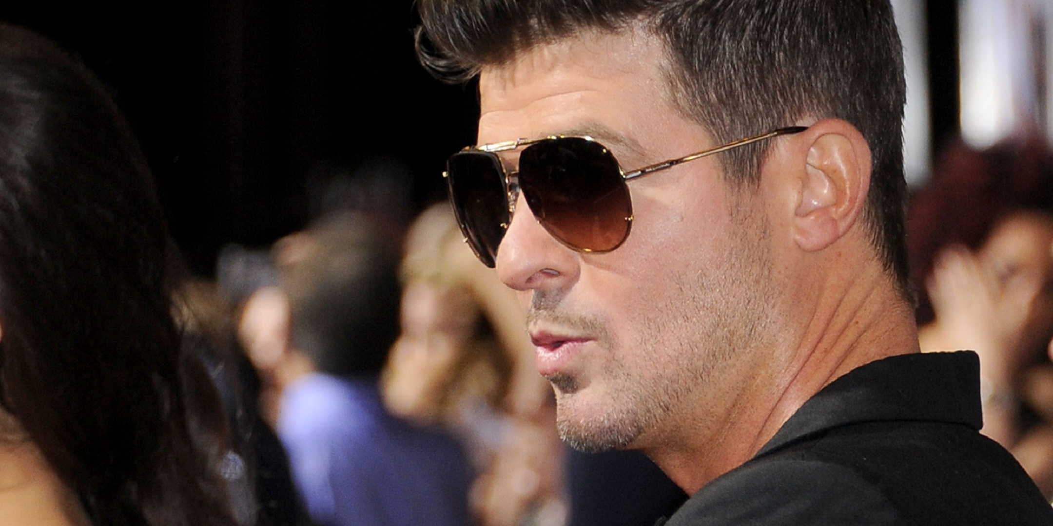 Robin Thicke, High-quality wallpapers, Stunning visuals, Impressive graphics, 2160x1080 Dual Screen Desktop