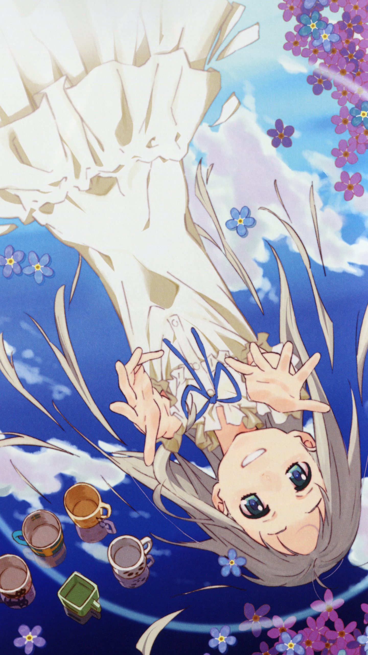 Forgotten Lair, Ano Hana mobile, Top free, Anime wallpapers, 1440x2560 HD Phone