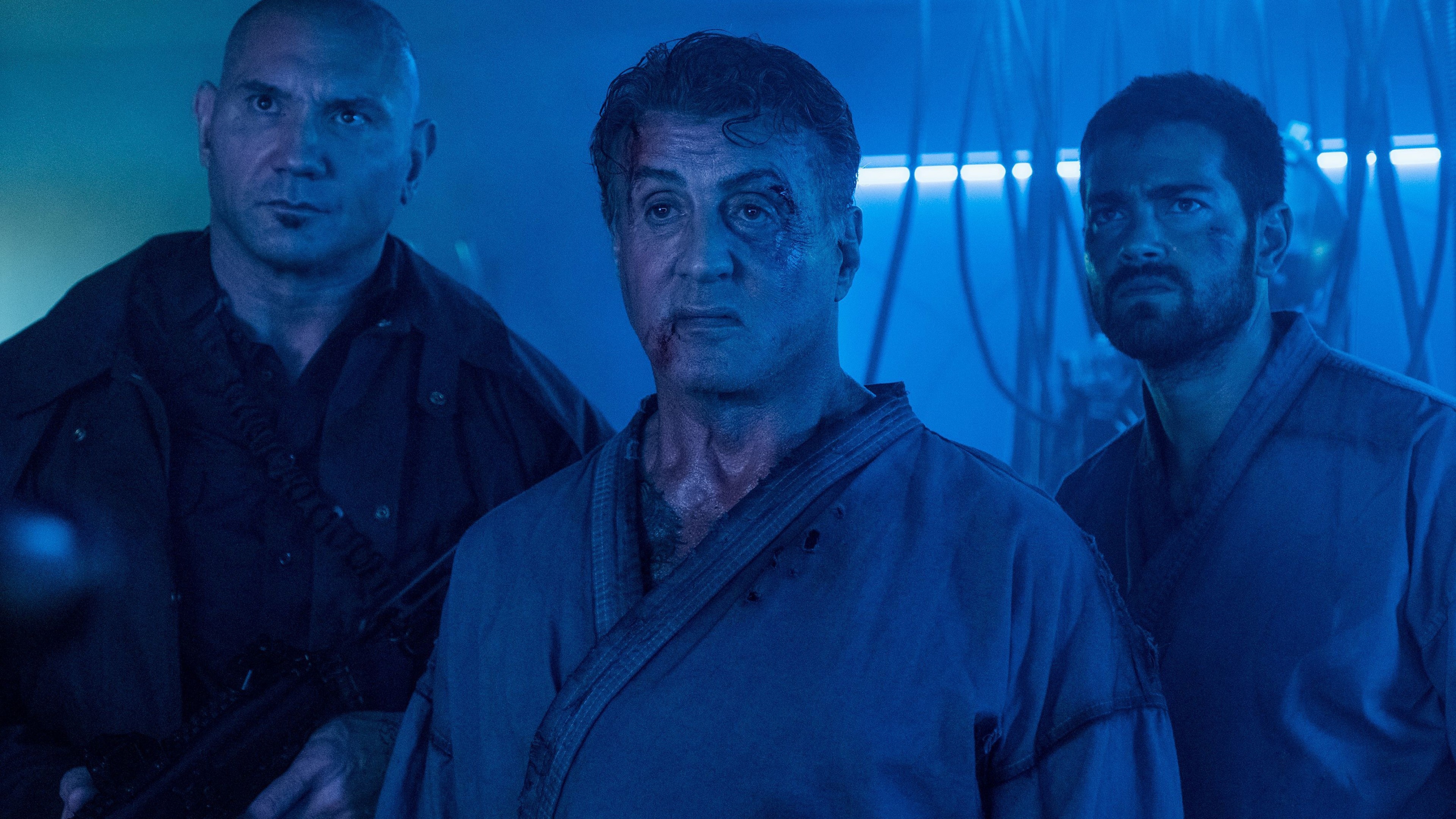 Escape Plan 2: Hades, Sylvester Stallone and Dave Bautista, Jesse Eden Metcalfe, Exciting wallpapers, 3840x2160 4K Desktop