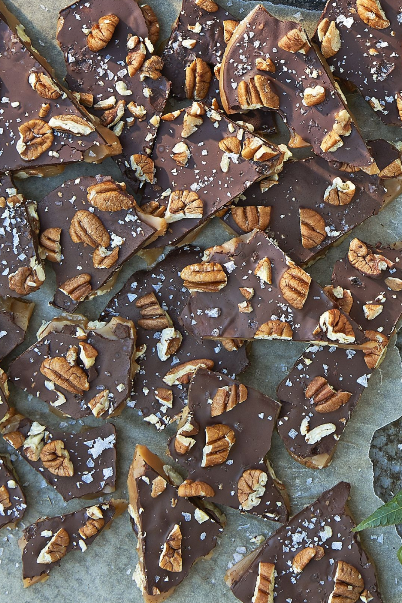Dark chocolate pecan toffee, Homemade candy, Irresistible treat, Perfect blend, 1340x2000 HD Phone