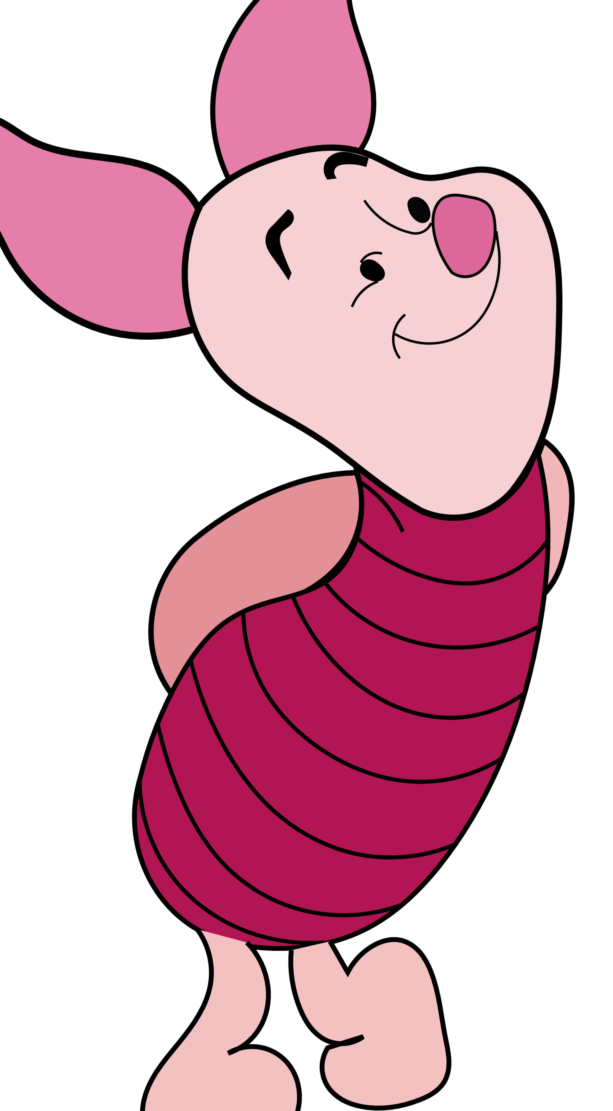 Piglet, Animation, Winnie-the-Pooh, Free images, 2120x3840 HD Handy