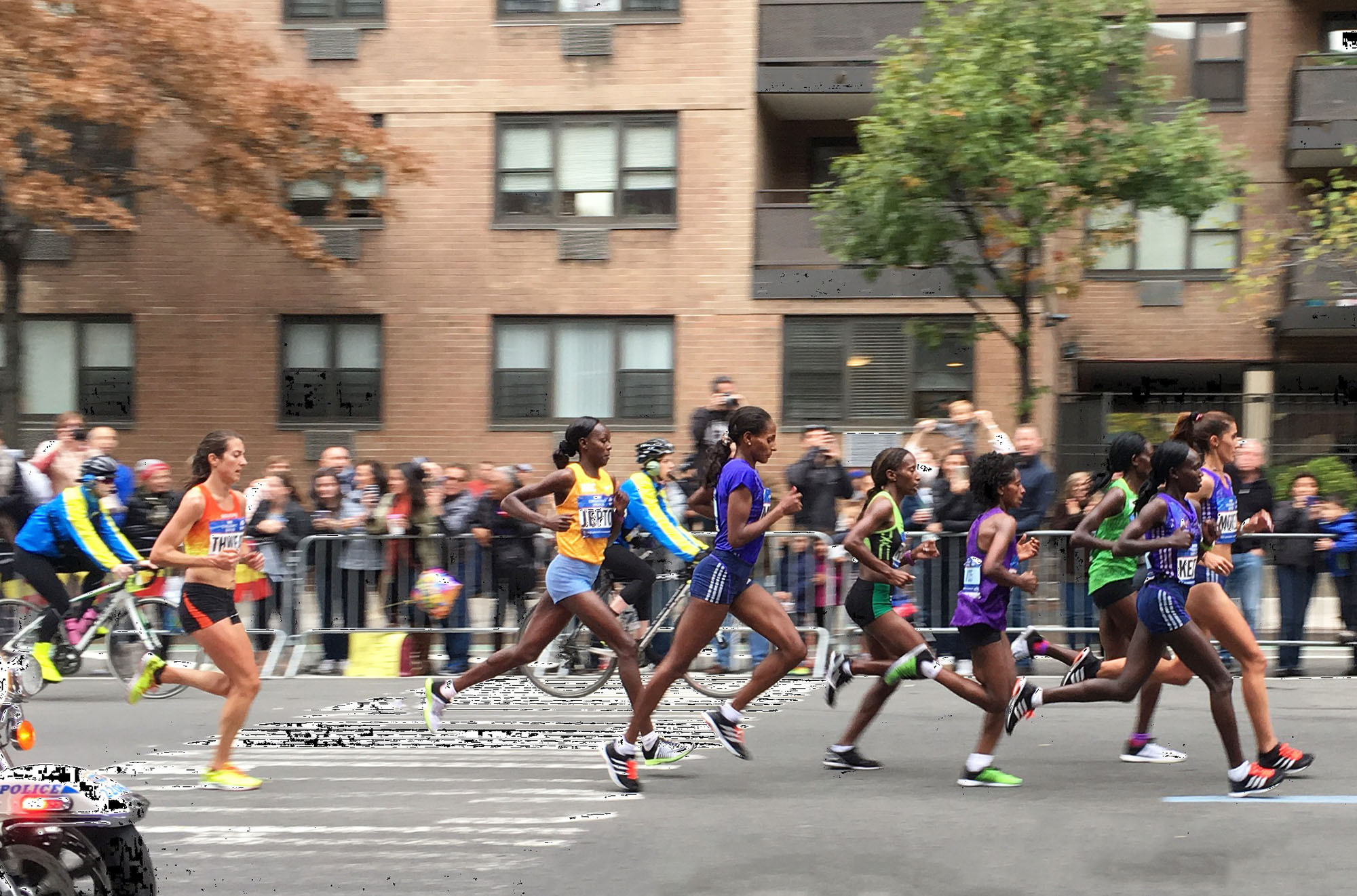 Marathon: The New York City Marathon, A long-distance foot race, NYC sports event. 2000x1330 HD Background.