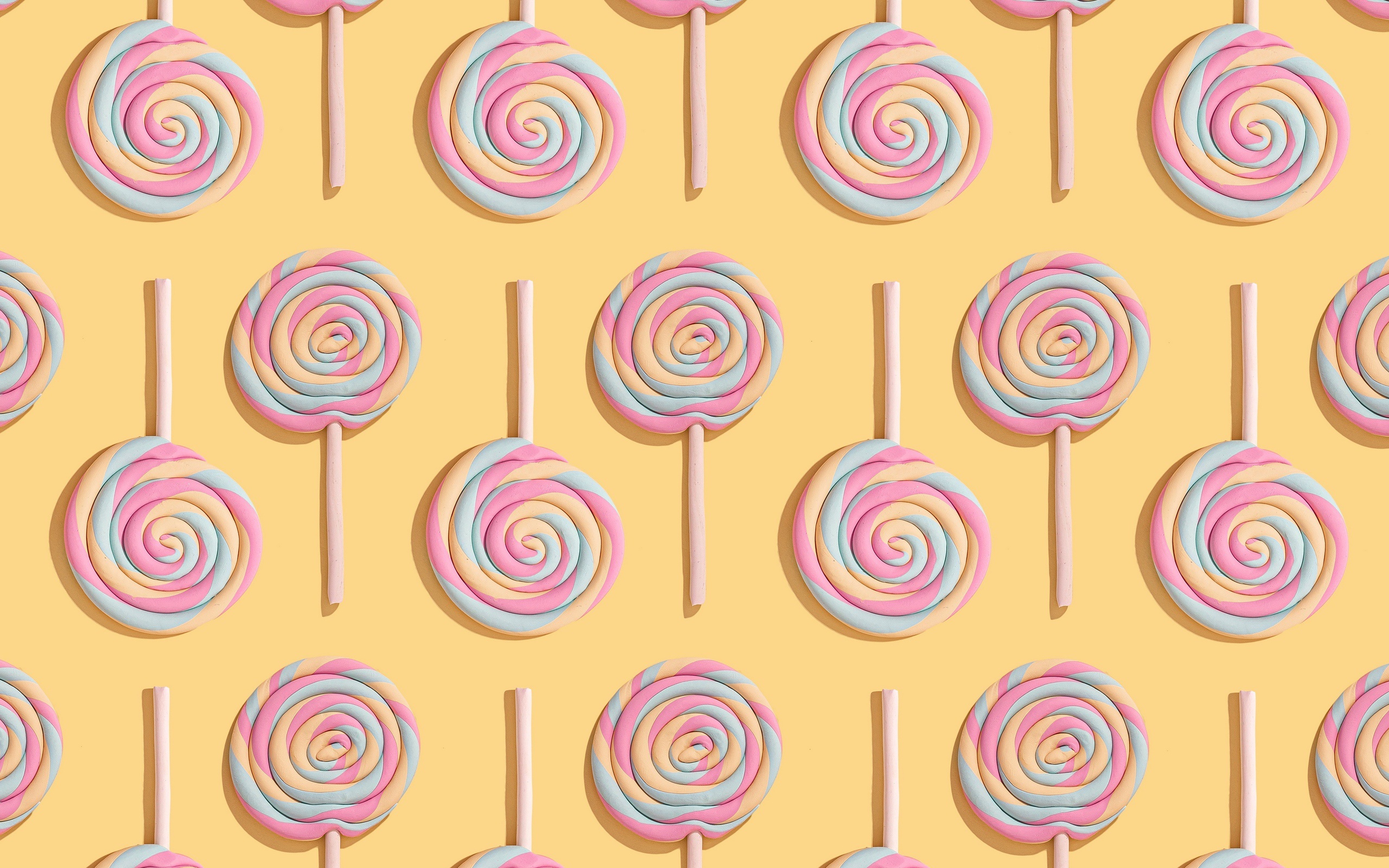 Colorful candy swirls, Delicious sweet treat, Mouthwatering confectionery, Sugar-filled delight, 2560x1600 HD Desktop