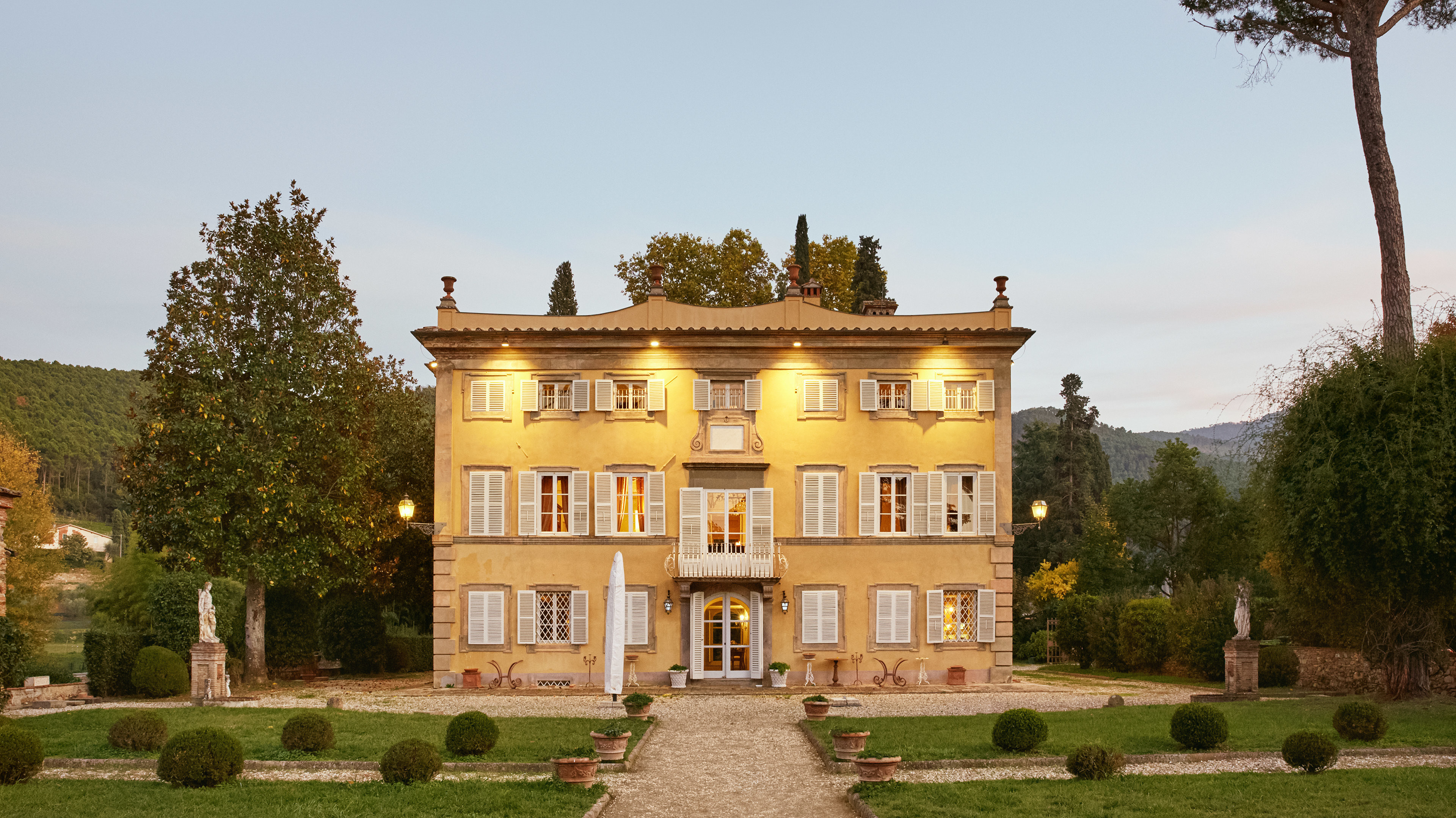 Lucca villas, rent in Capannori, Italy travels, Villa Lenka, 3840x2160 4K Desktop
