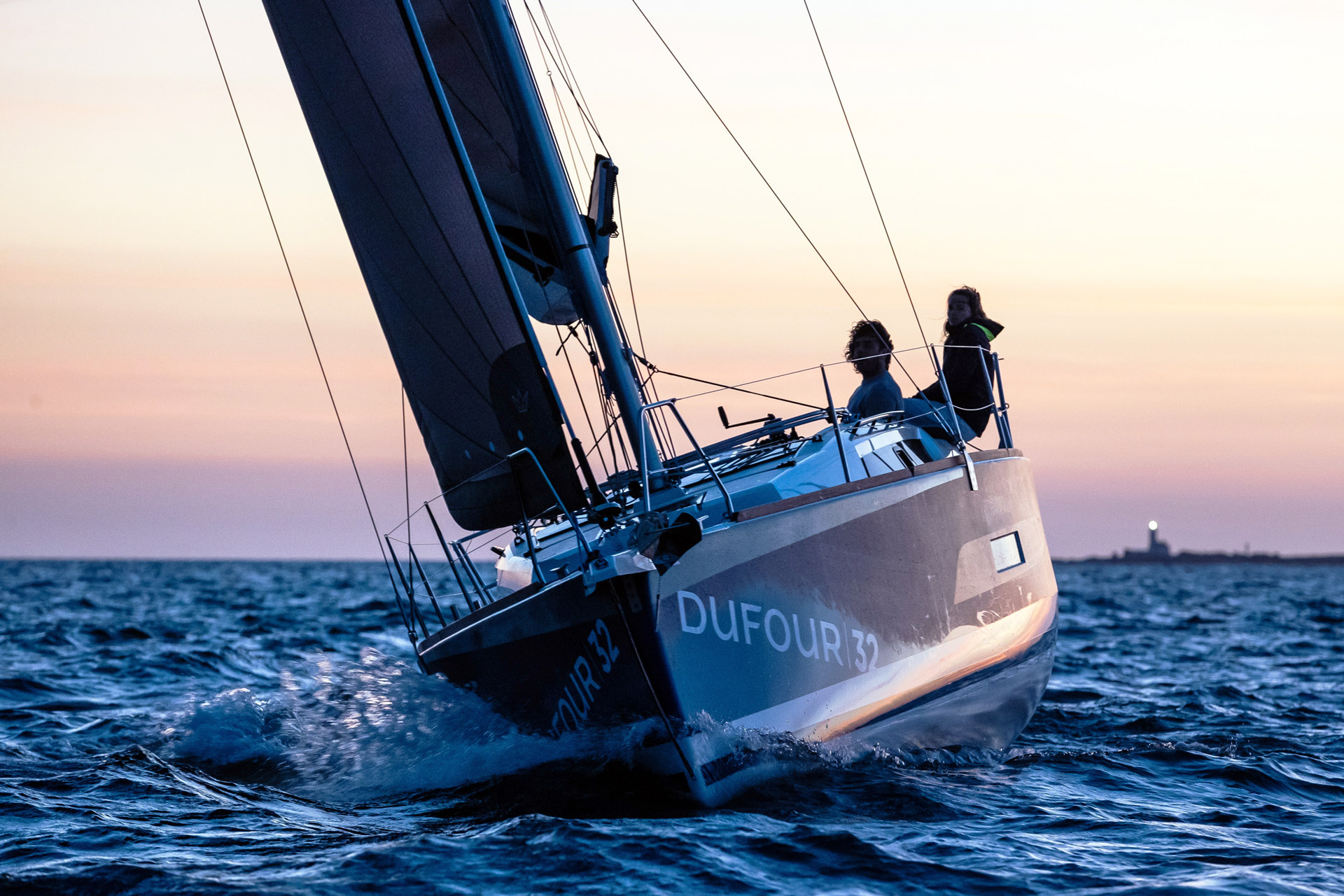 Sail Boat: Dufour 32, 32-foot sailing yacht, Aimed at a more active and younger audience. 1920x1280 HD Background.