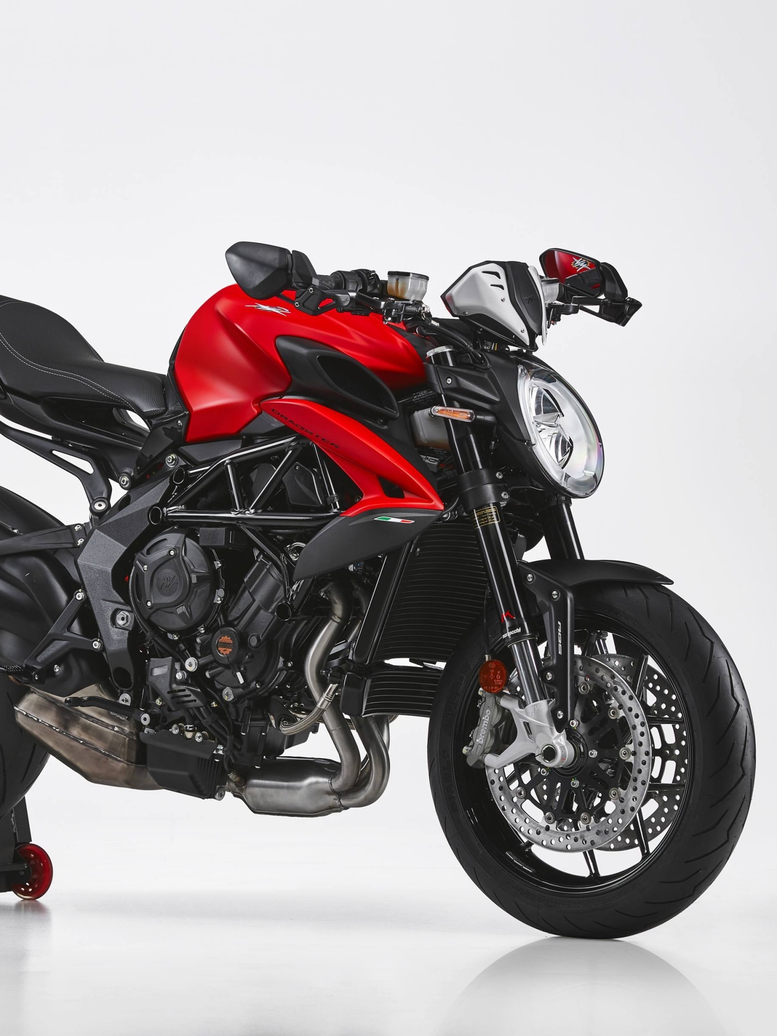 MV Agusta Brutale Rosso, Dragster wallpaper, 2021 model, Sleek and powerful, 1540x2050 HD Phone