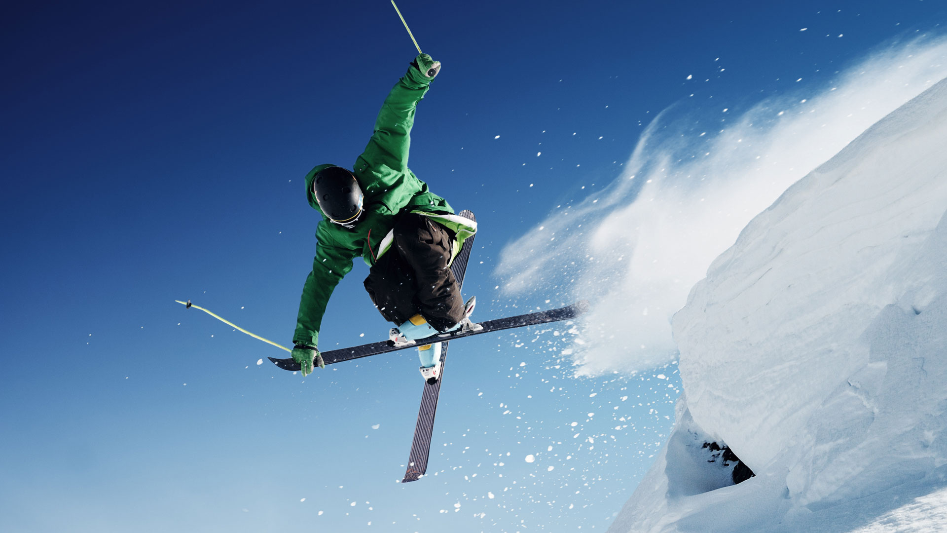 Freestyle Skiing, Winter Olympics anticipation, China's ski dreams, 2022 Beijing games, 1920x1080 Full HD Desktop