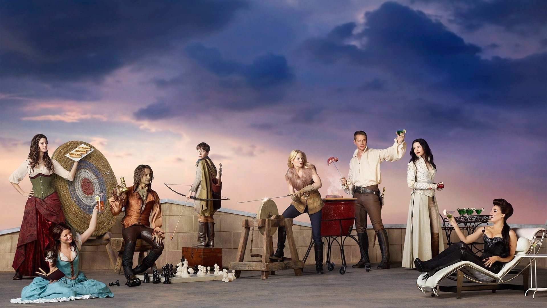 Once Upon a Time TV series, 2011-2018 backdrops, Captivating visuals, The Movie Database, 1920x1080 Full HD Desktop