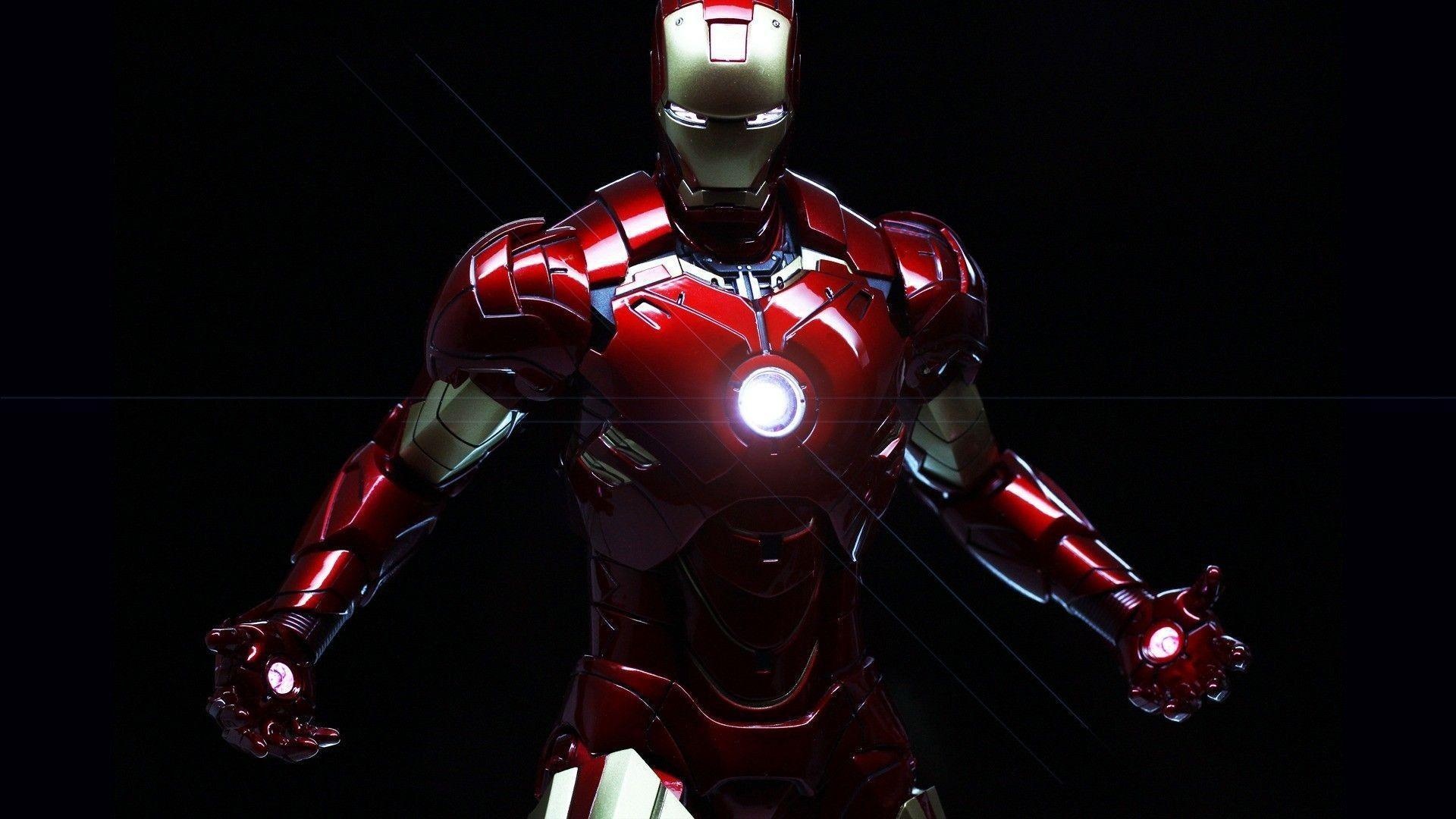 Iron Man Suit, Advanced technology, Powerful superhero, Epic battles, 1920x1080 Full HD Desktop