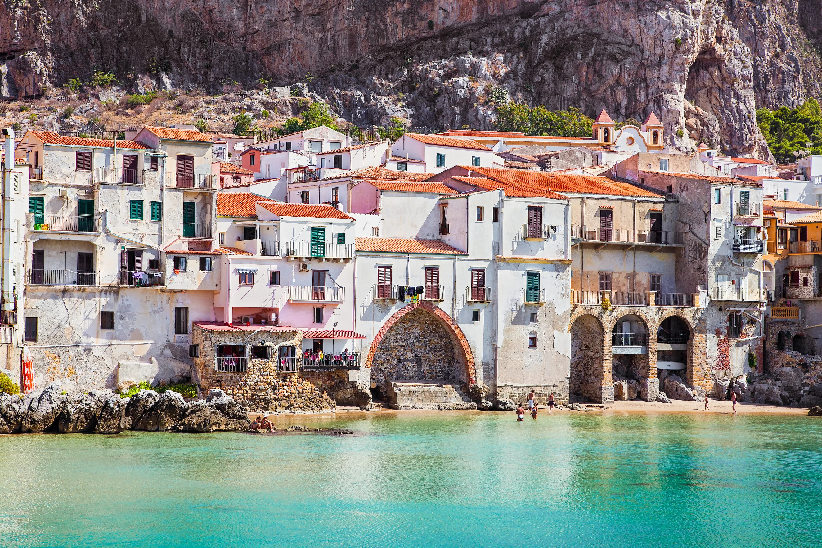 Sicilian beauty, Ancient ruins, Mediterranean charm, Breathtaking landscapes, 3110x2070 HD Desktop