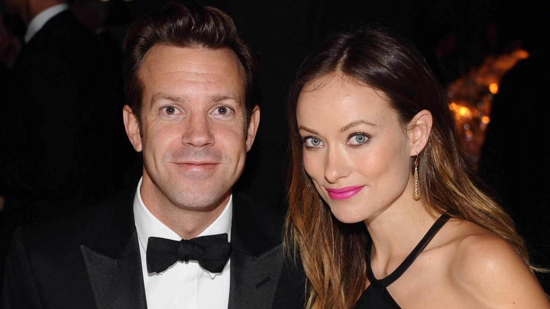 Jason Sudeikis, Olivia Wilde, Why did they break up, On stage at CinemaCon, 1920x1080 Full HD Desktop