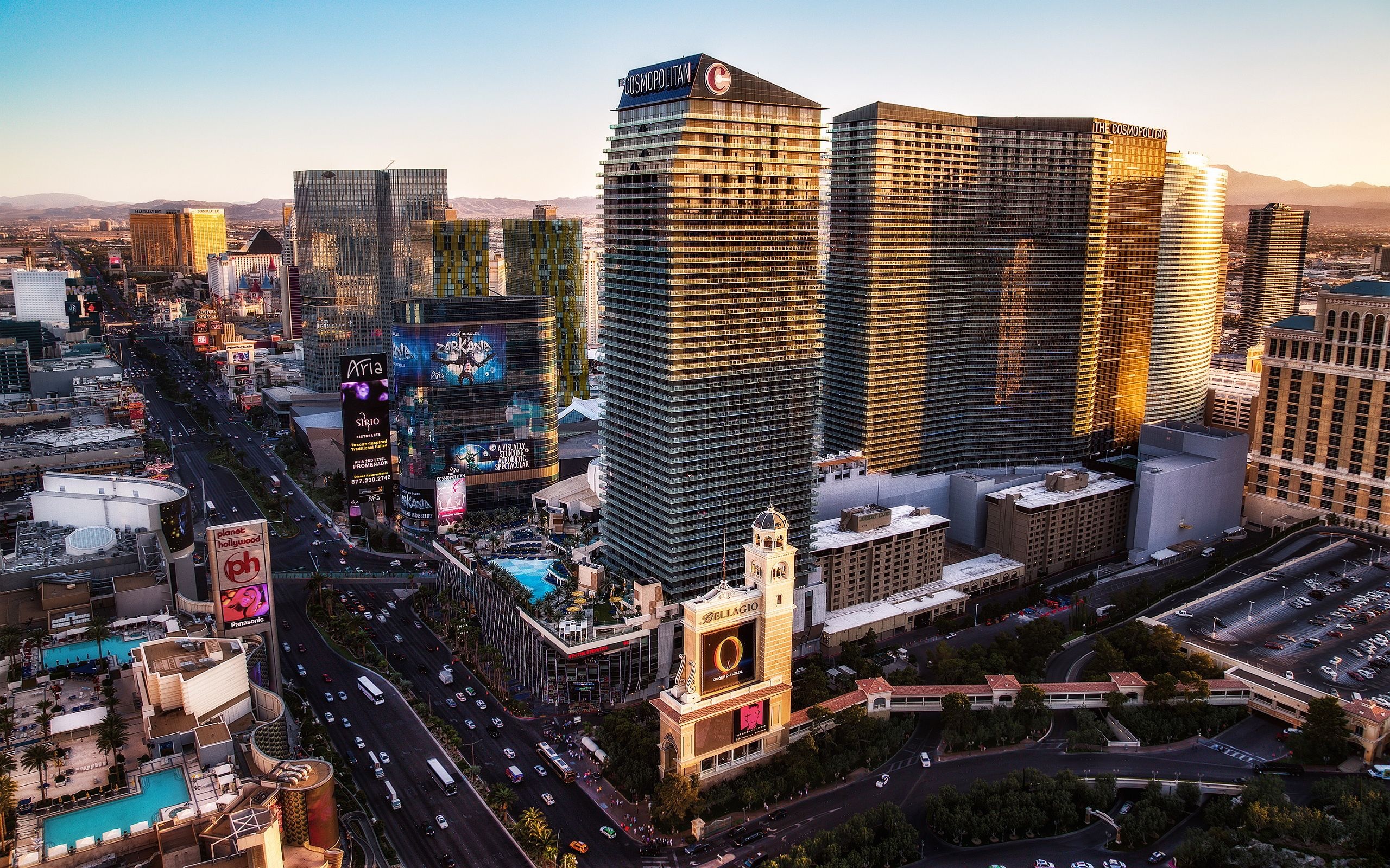 Las Vegas Strip, High-quality wallpapers, Cityscape beauty, 2560x1600 HD Desktop