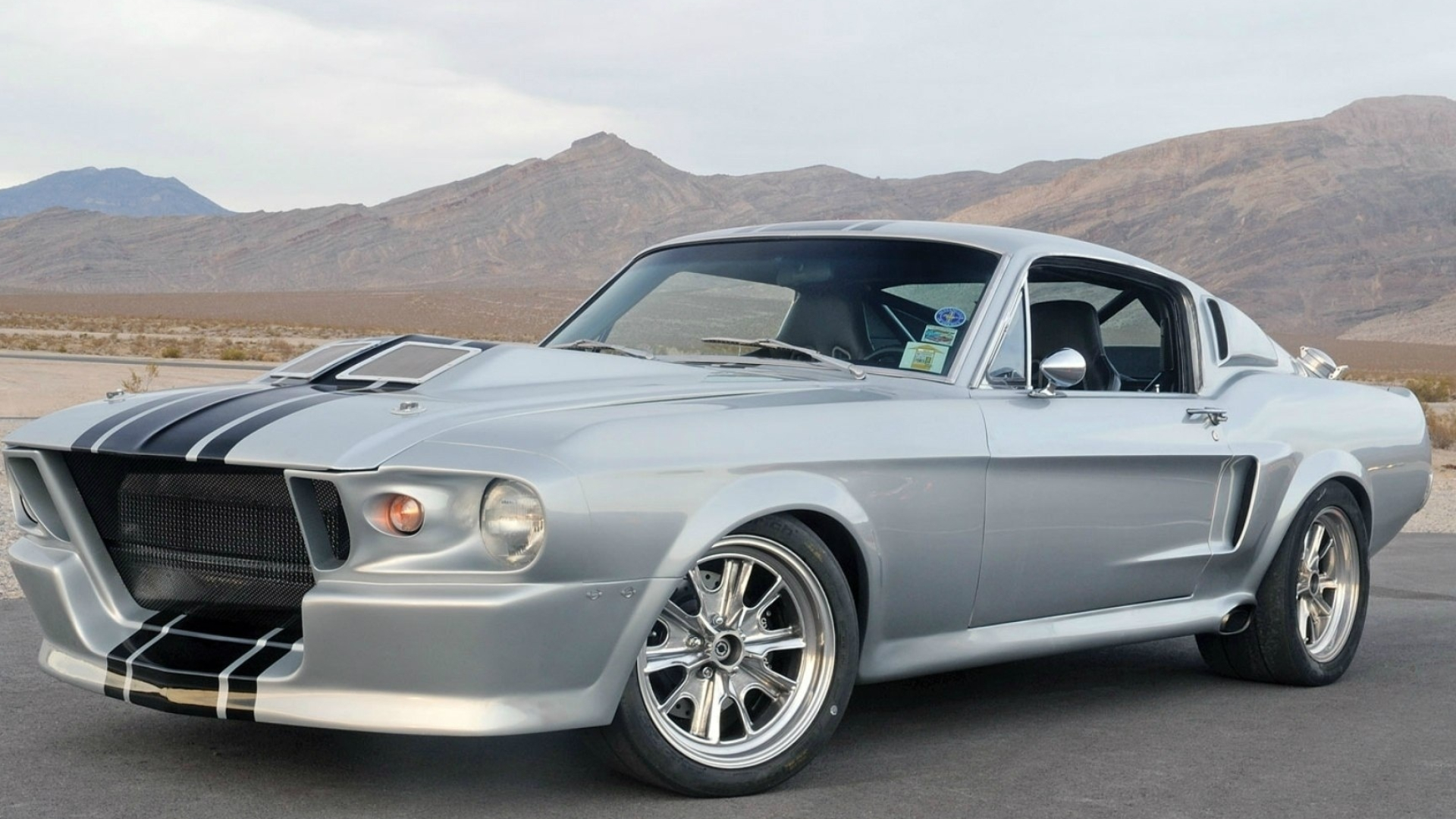 Ford Mustang: The car known as 'Eleanor', Starred with Nicolas Cage and Angelina Jolie, Gone in 60 Seconds movie. 1920x1080 Full HD Wallpaper.