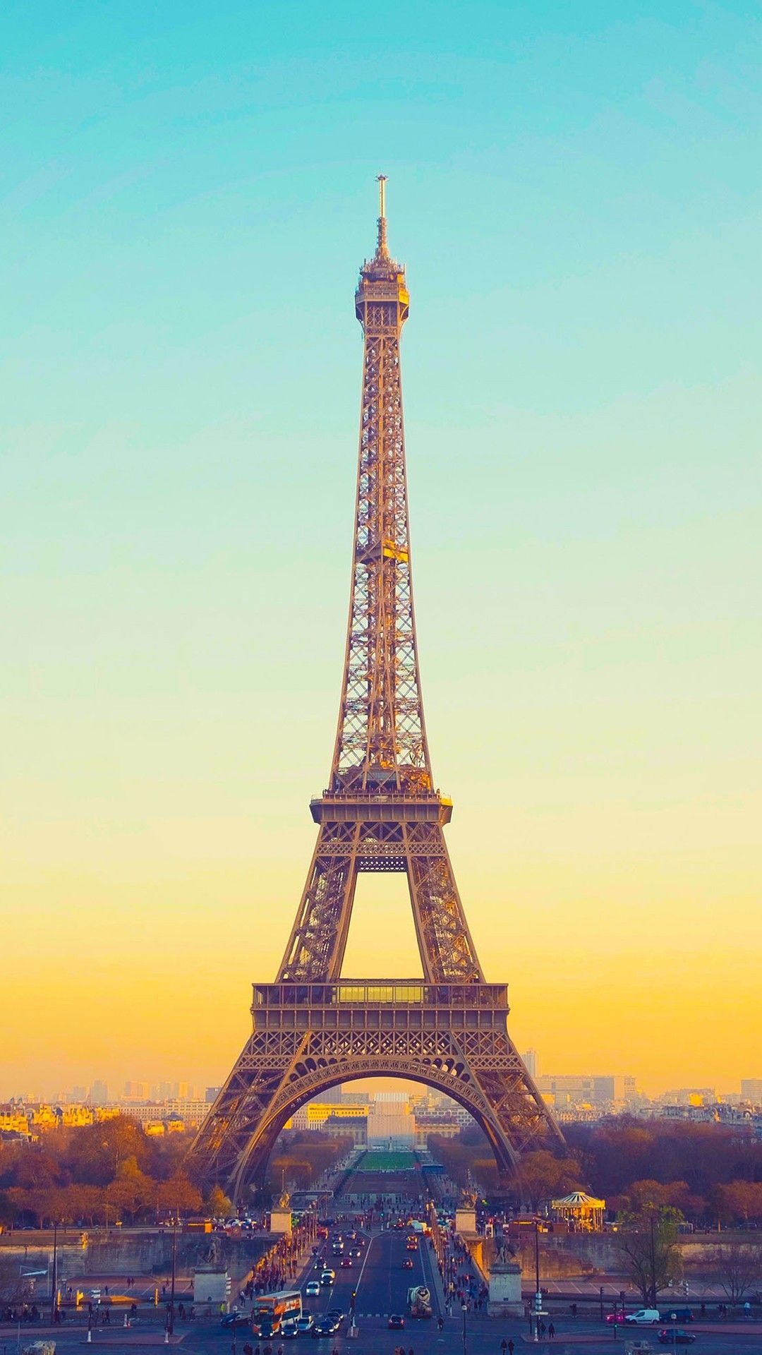 Paris: The European capital of art, fashion, and baguettes. 1080x1920 Full HD Wallpaper.