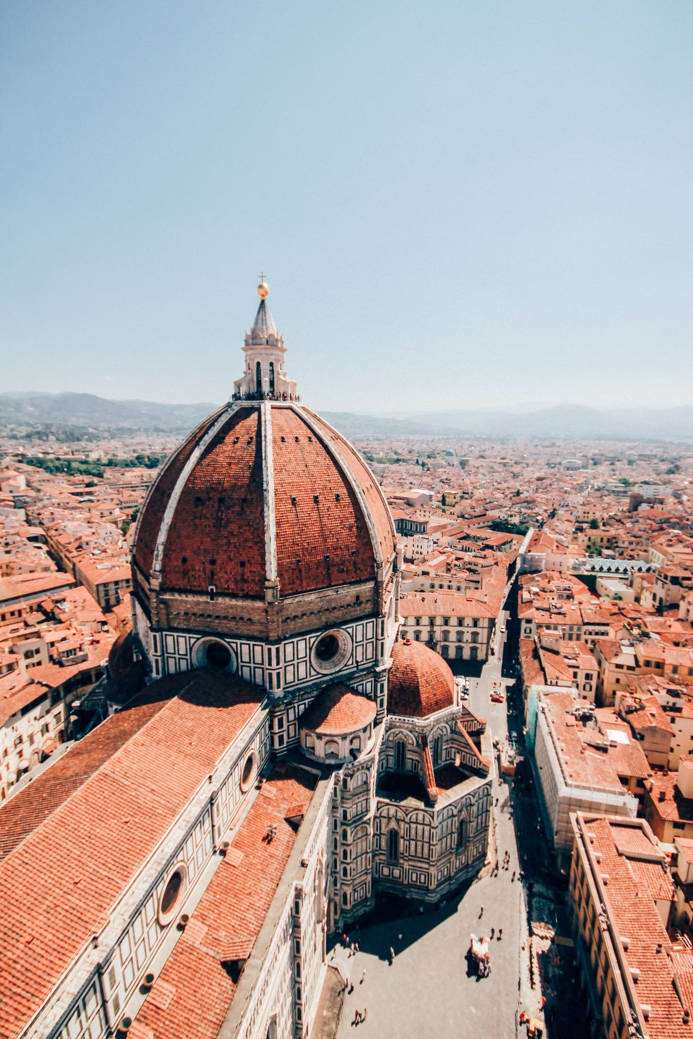 Vintage Ästhetik von Florenz Kathedrale, 1370x2050 HD Handy