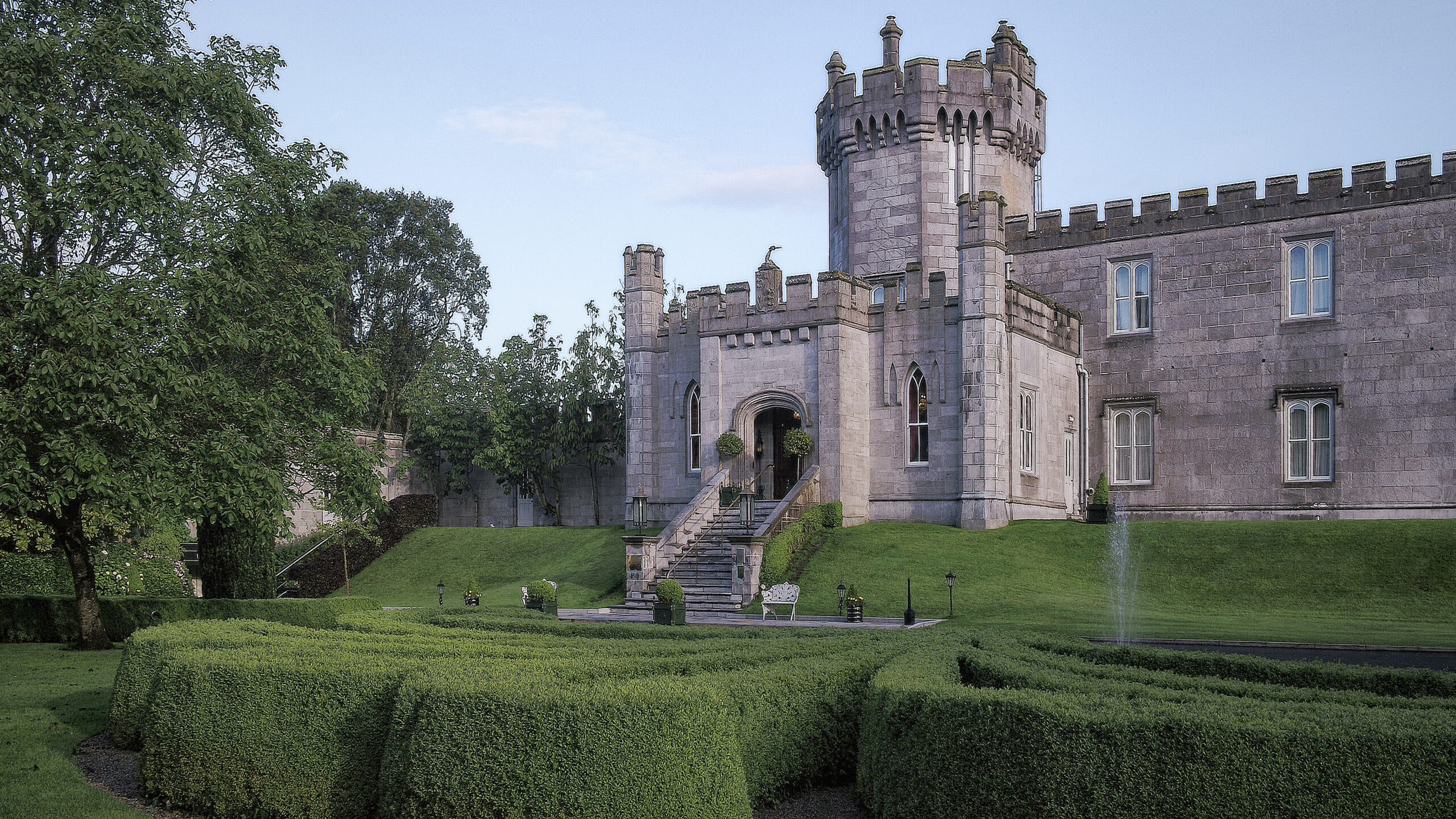 Dromoland Castle, Irish Castle Wallpaper, 2560x1440 HD Desktop