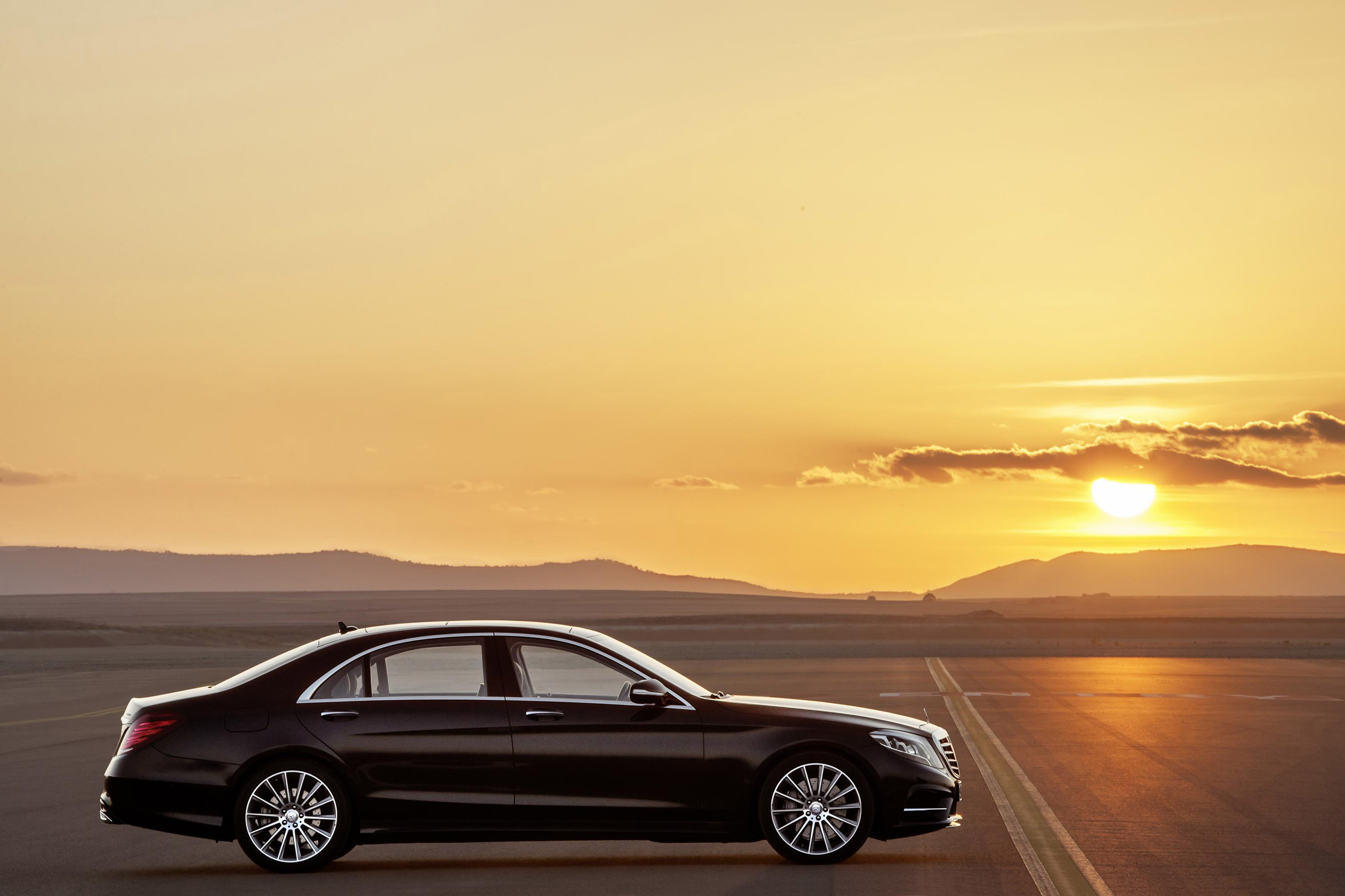 Mercedes-Benz S-Class, Luxury car, HD picture, 2014 model, 3000x2000 HD Desktop