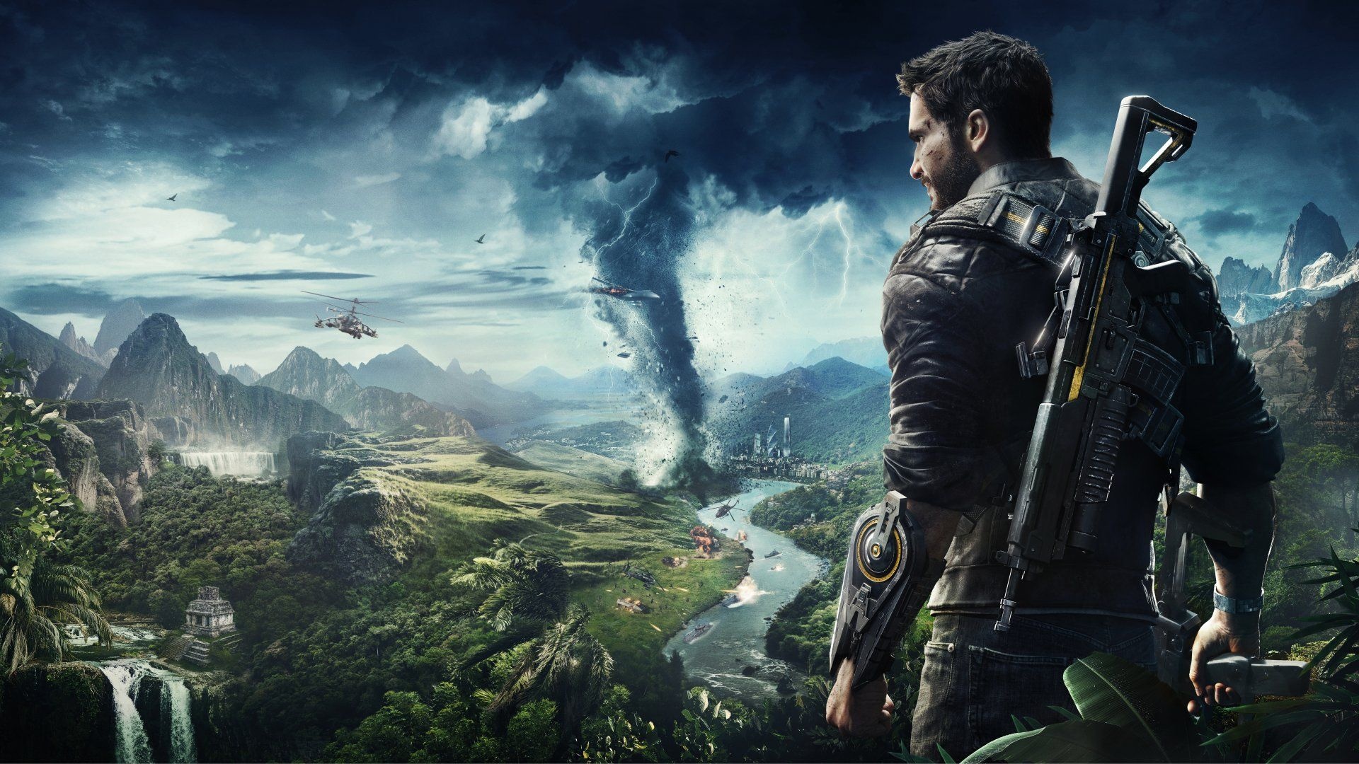Just Cause 4 wallpapers, Action-packed backgrounds, Gaming excitement, Popular favorites, 1920x1080 Full HD Desktop
