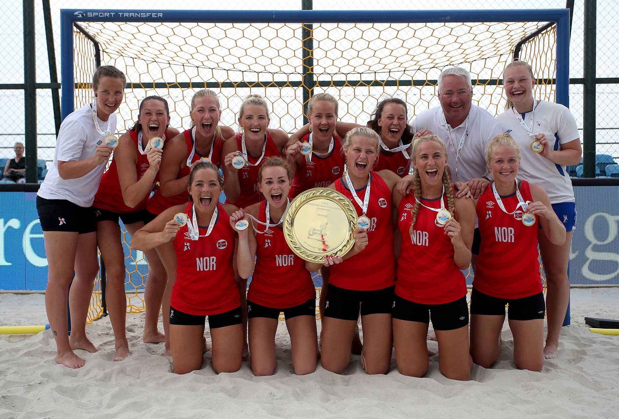 Beach Handball: Norway women's national team, The 2010 Beach Handball World Championships winners. 2000x1360 HD Background.
