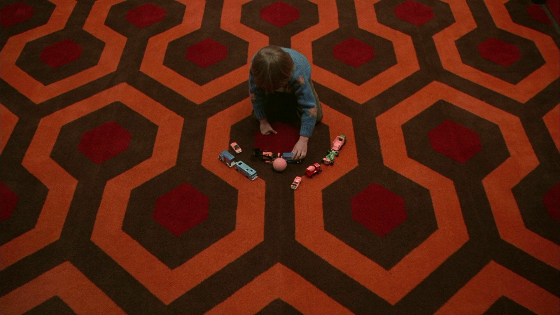 The Shining: Written by Stanley Kubrick with novelist Diane Johnson. 1920x1080 Full HD Background.