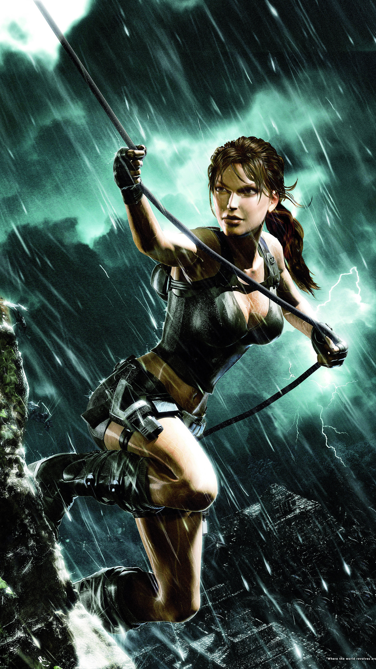 Tomb Raider: Underworld, Stunning 4K wallpapers, Ultra HD images, Immersive visuals, 1440x2560 HD Phone