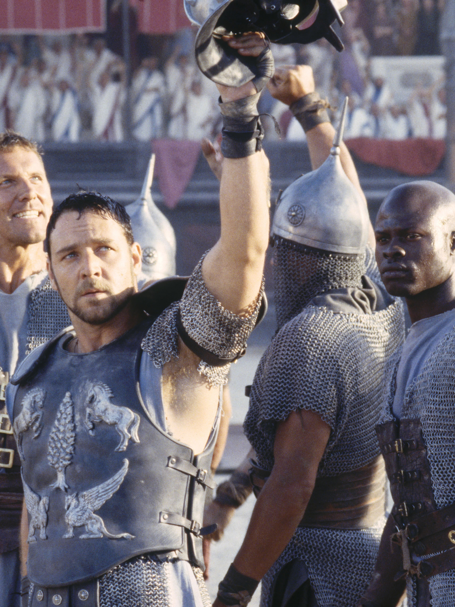 Gladiator saga, Ancient Rome's fate, Cinematic masterpiece, Epic wallpapers, 1540x2050 HD Phone