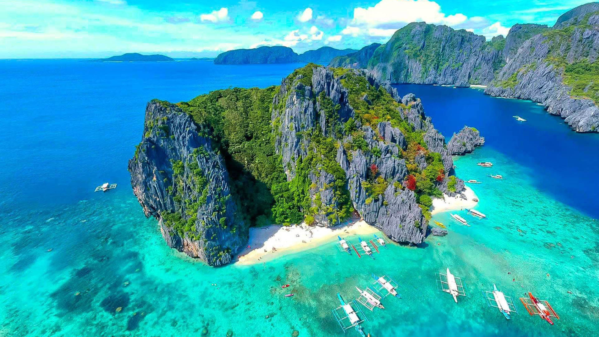 El Nido Palawan, Exotic islands, South East Asia, Philippine paradise, 1920x1080 Full HD Desktop