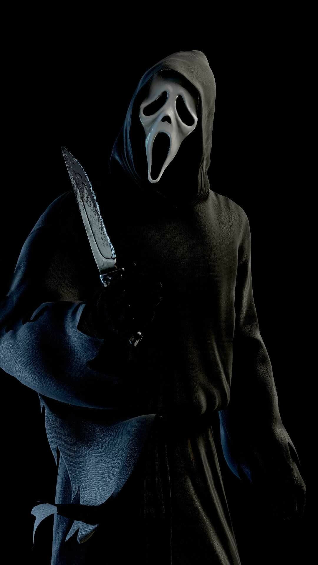 Scream (2022): The film's working title during production was Parkside Killers. 1080x1920 Full HD Wallpaper.
