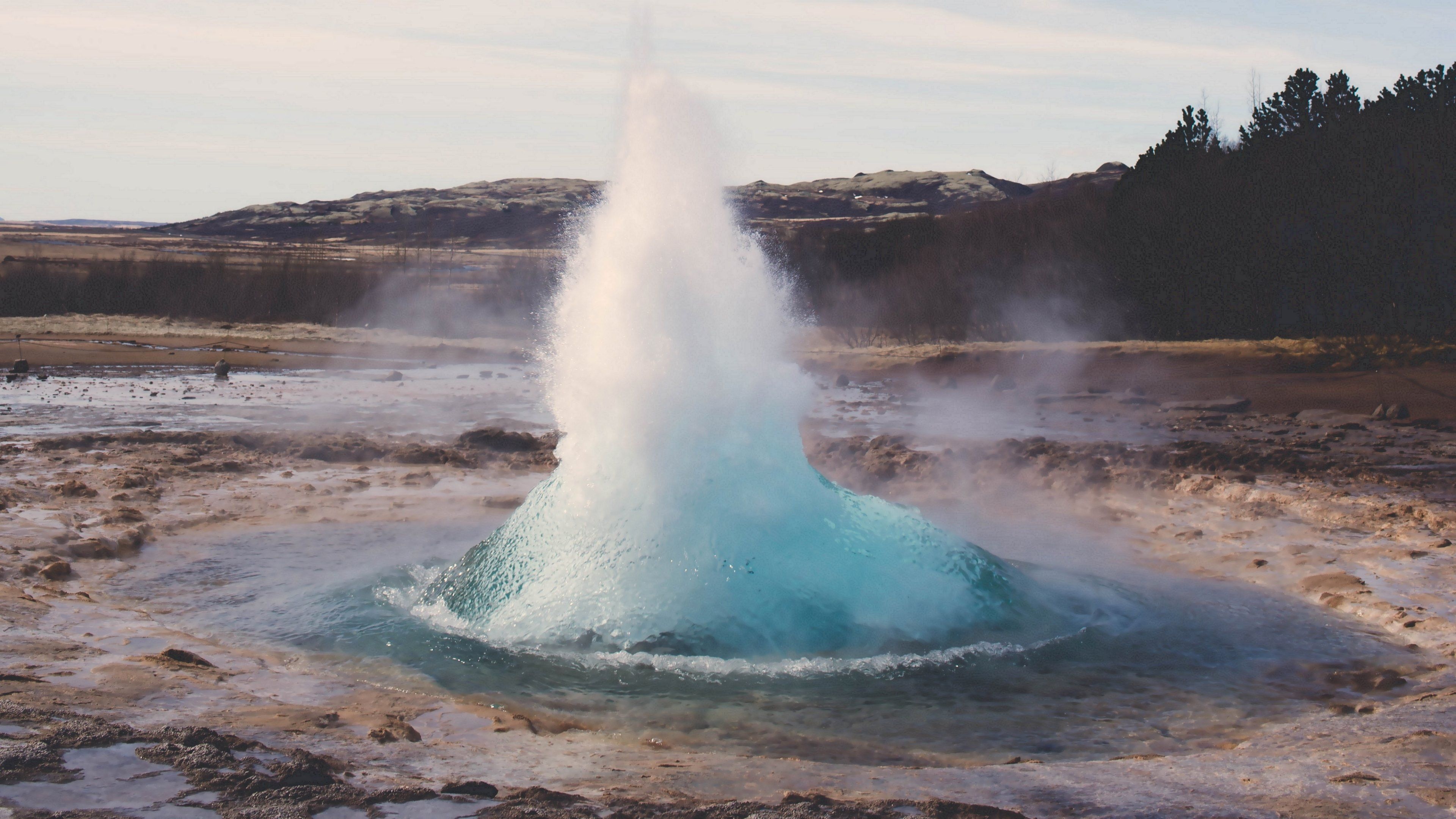 Iceland geyser, Top free, Iceland backgrounds, Iceland geyser wallpapers, 3840x2160 4K Desktop