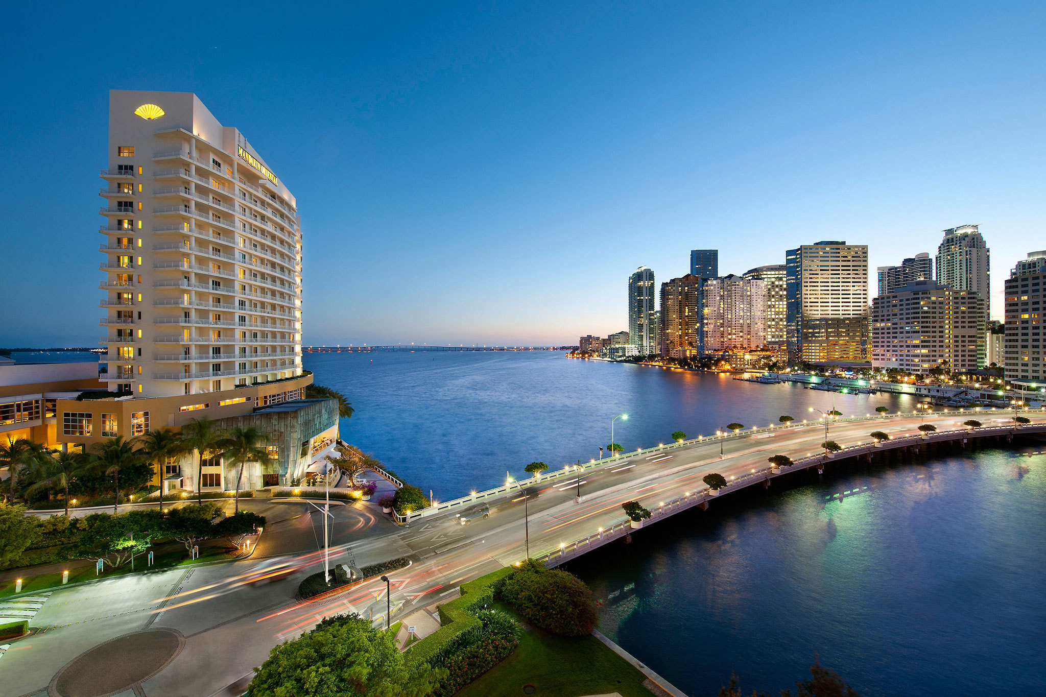Miami Beach Skyline, Travels, Mandarin Oriental, Brickell Key, 2050x1370 HD Desktop