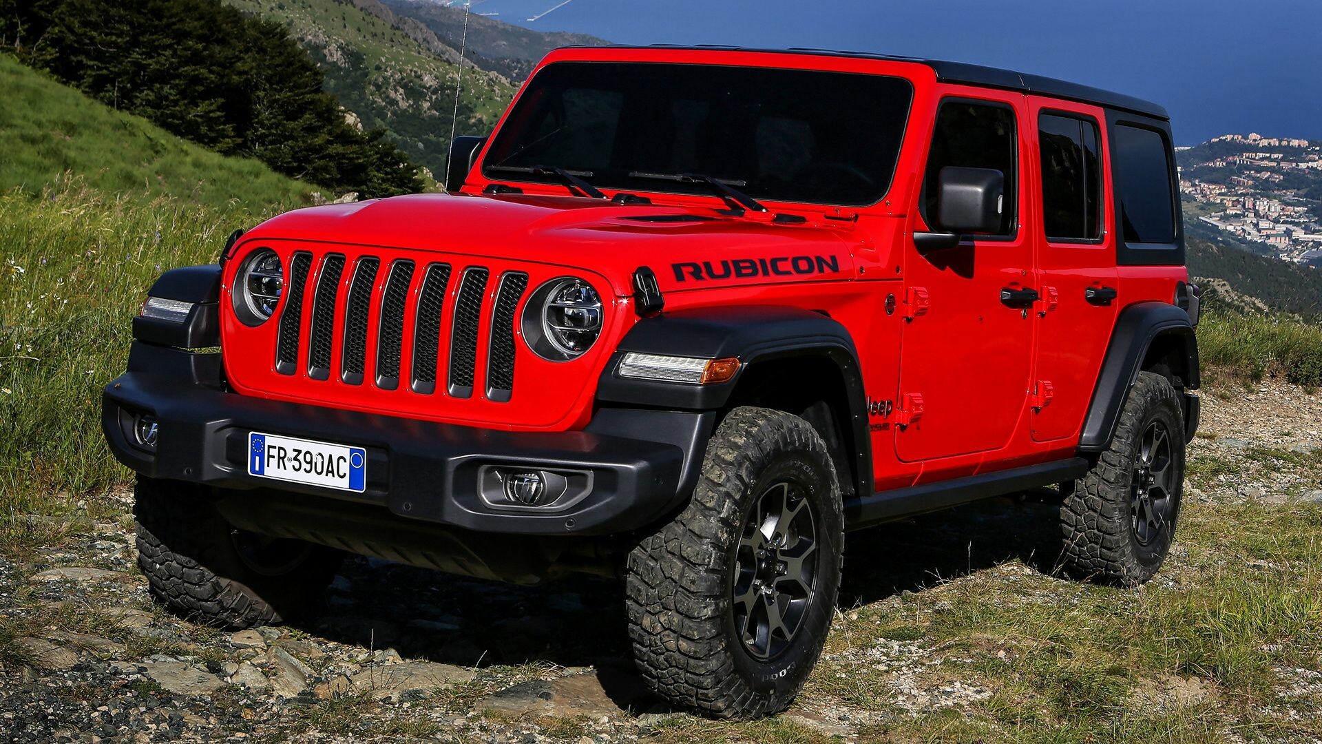 Jeep: Although it's quintessentially American, the brand is part of the multinational automaker Fiat Chrysler Automobiles, which is based in Turin, Italy, but has a North American headquarters in Auburn Hills, Michigan. 1920x1080 Full HD Wallpaper.