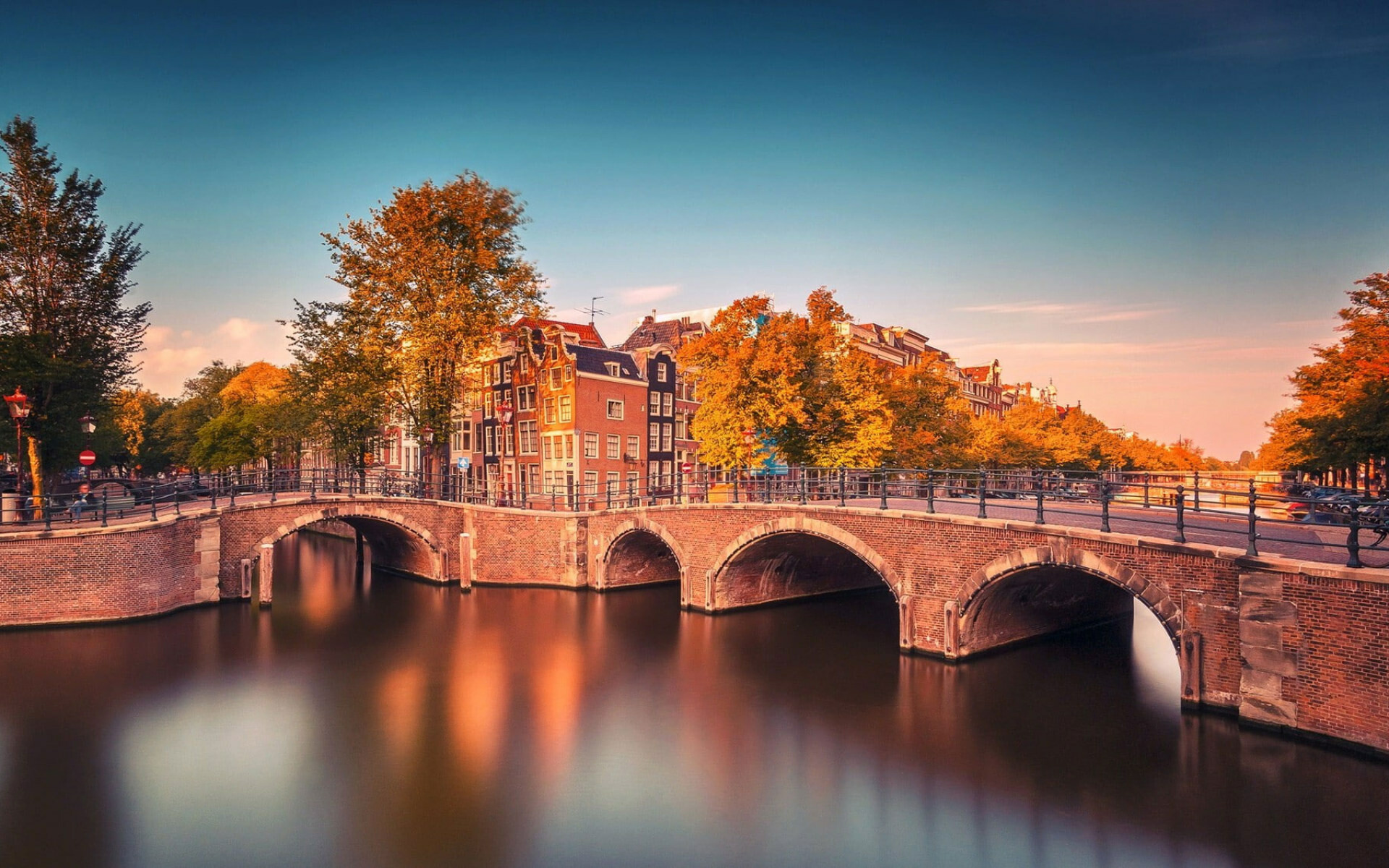 Amsterdam: A hub of culture, politics, and art, Netherlands. 1920x1200 HD Background.