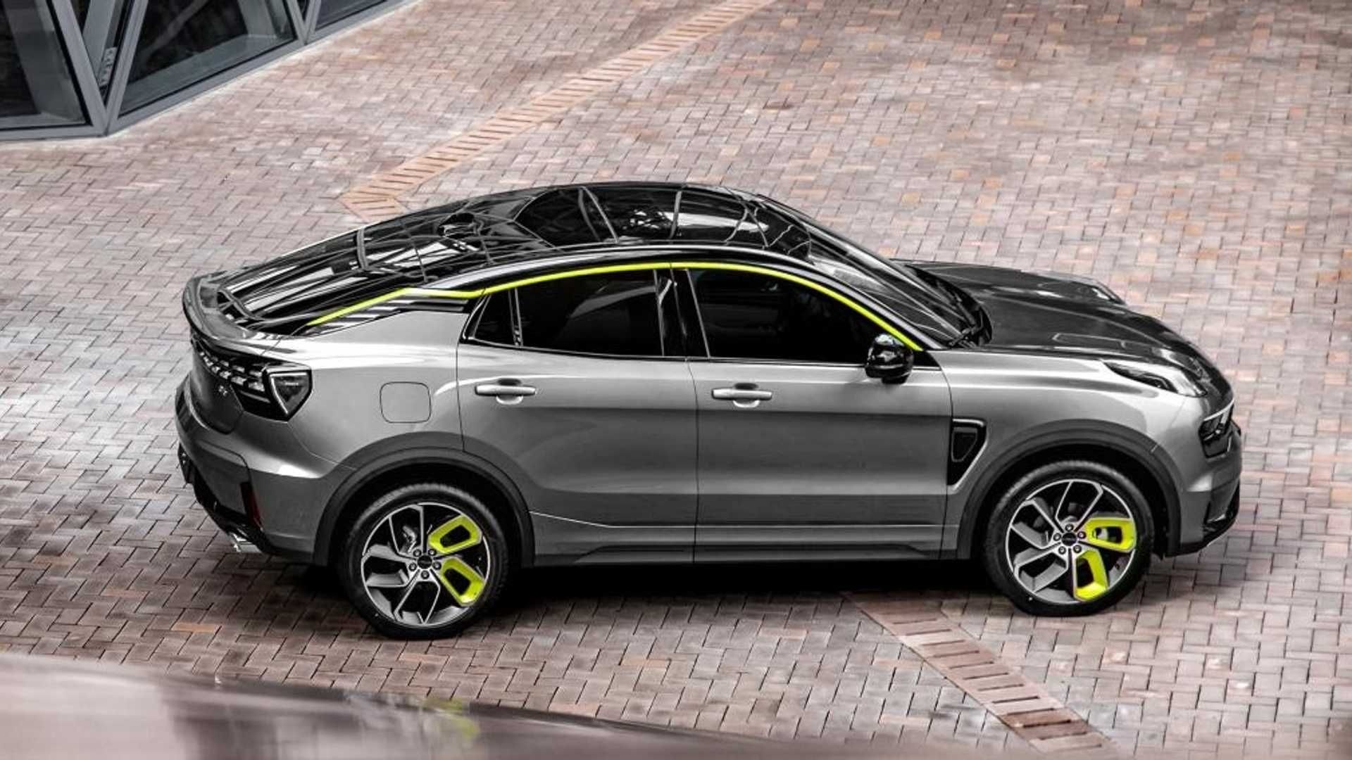 Lynk and Co electric coupe SUV, XC40 rendering, 1920x1080 Full HD Desktop
