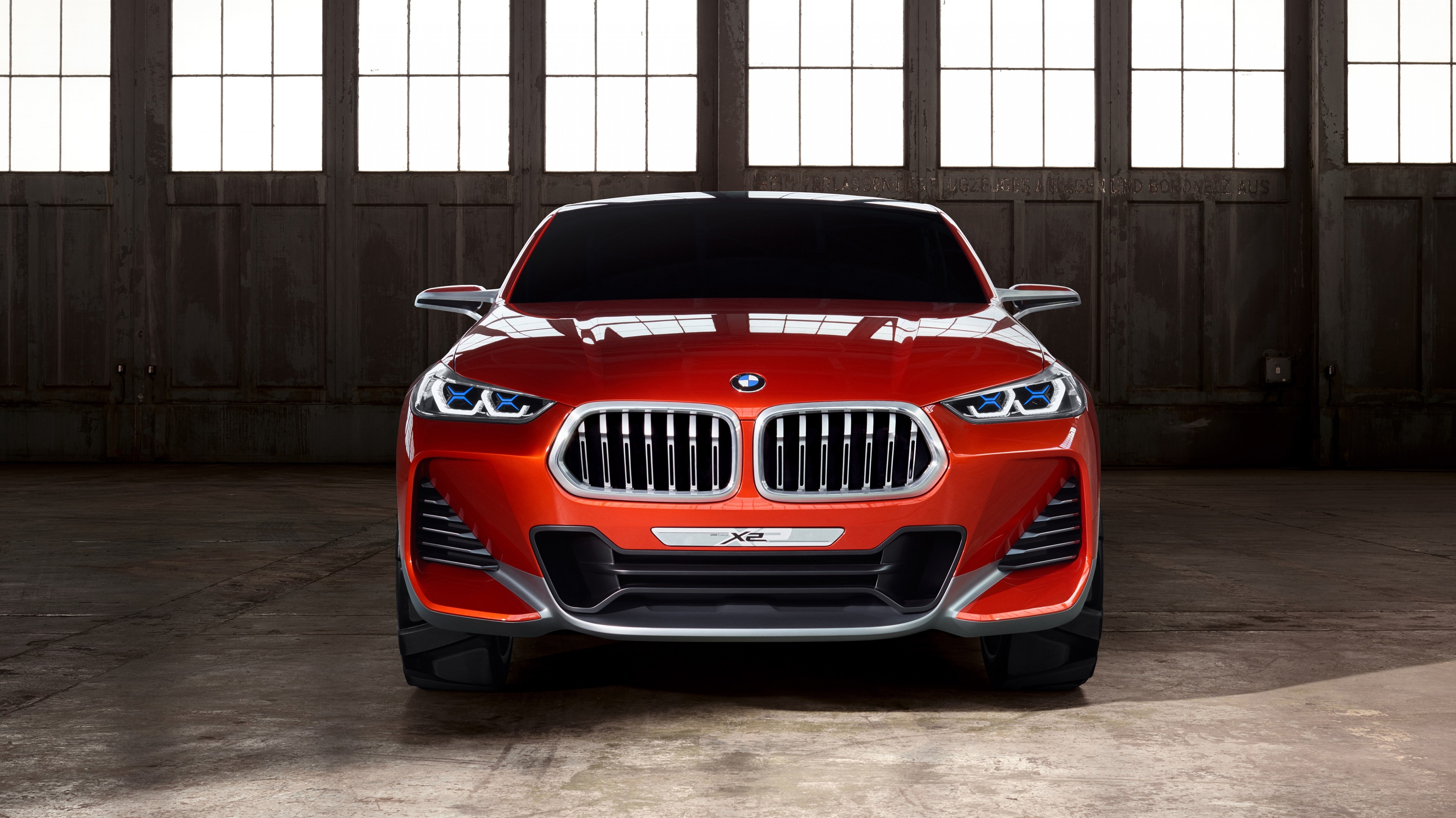 BMW X2, Paris Auto Show 2016, Crossover cars, 3840x2160 4K Desktop