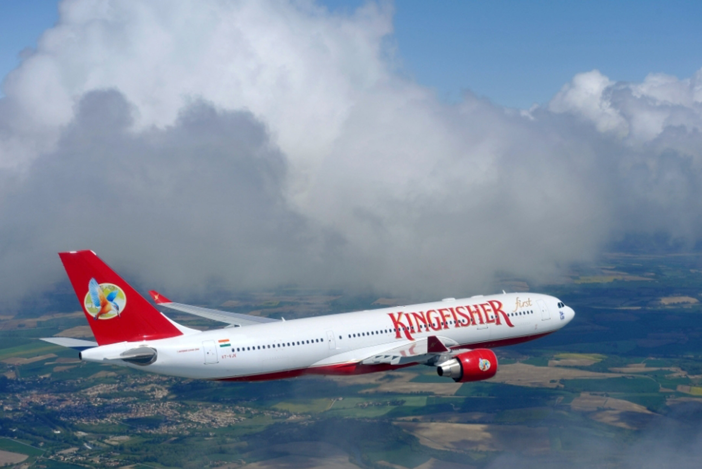 Kingfisher Airlines, Indian airlines wallpapers, Indian aviation, 2400x1610 HD Desktop