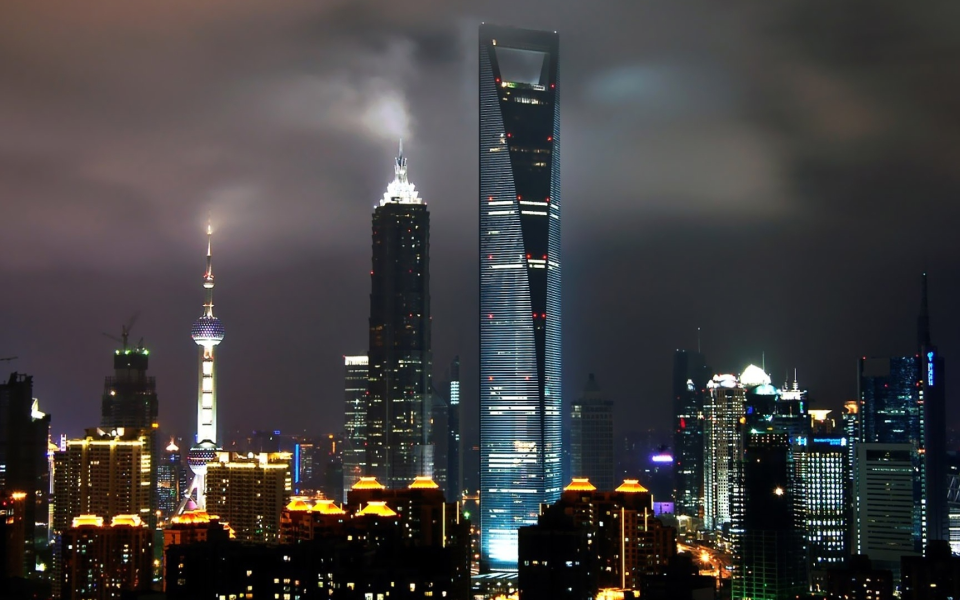 Shanghai World Financial Center, China's financial hub, HD wallpapers, Visual delight, 1920x1200 HD Desktop