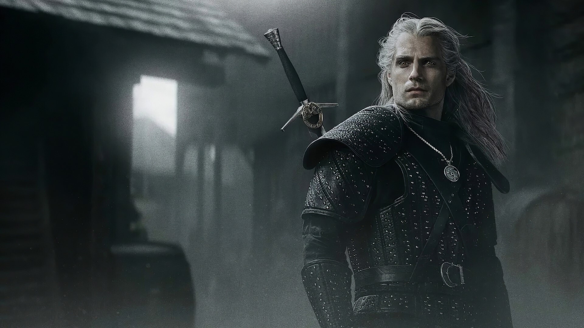 Netflix: The Witcher, Geralt of Rivia, A mutated monster-hunter for hire. 1920x1080 Full HD Wallpaper.
