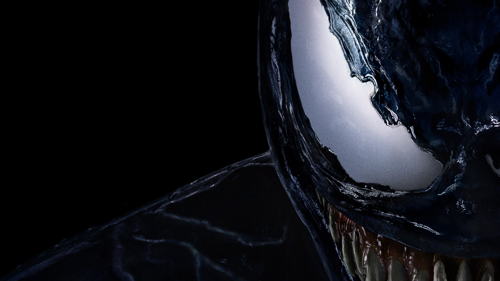 Venom: Being bonded to Flash Thompson, becomes the superhero Agent Venom. 1920x1080 Full HD Background.