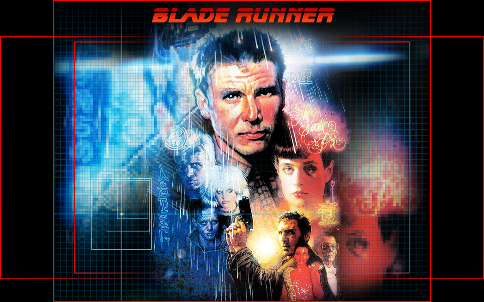 Blade Runner, Harrison Ford, Movie poster, Sci-fi, 1920x1200 HD Desktop