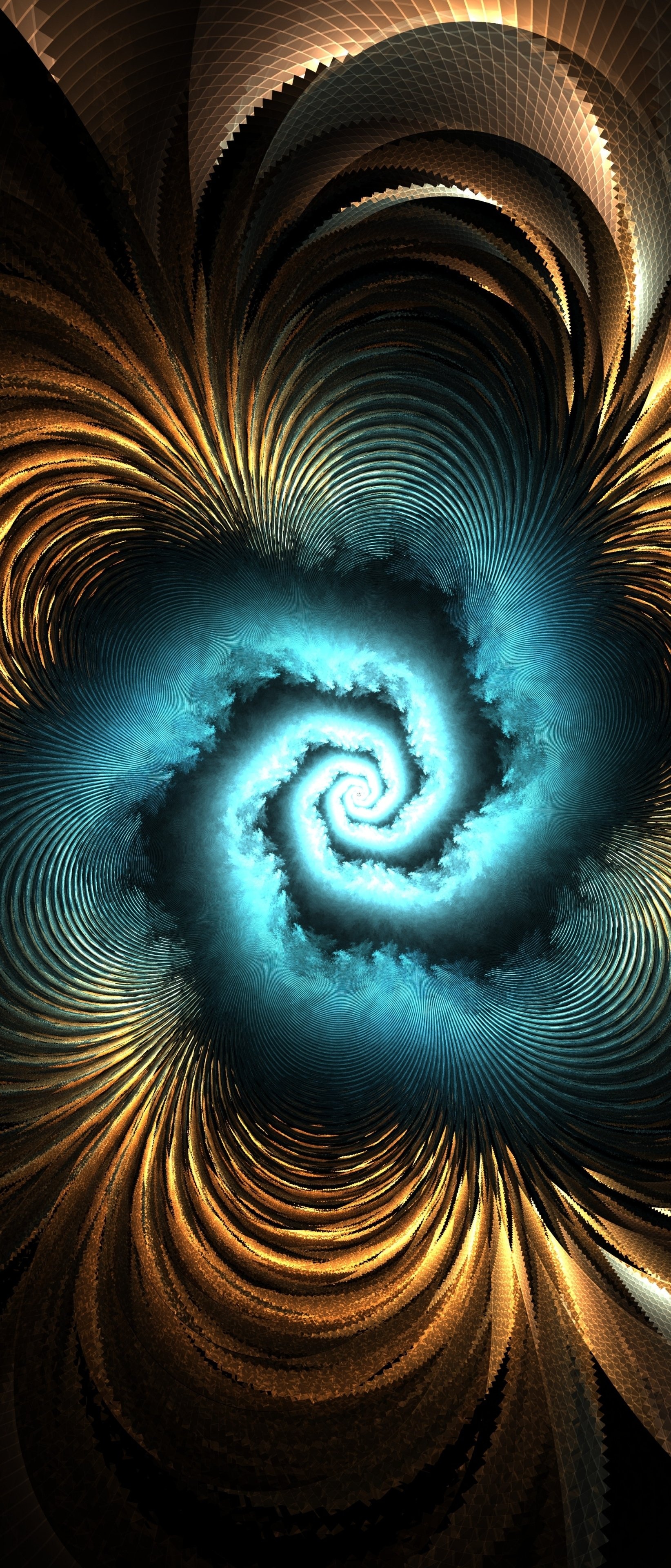 Abstract swirl, Dynamic patterns, Vibrant colors, Visual appeal, 1650x3840 HD Phone