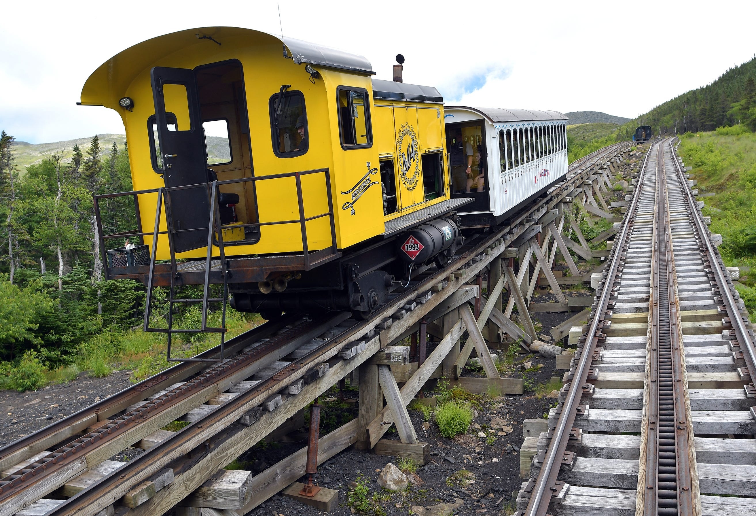 Mount Washington Cog Railway, Iconic train ride, Scenic adventure, 2630x1800 HD Desktop