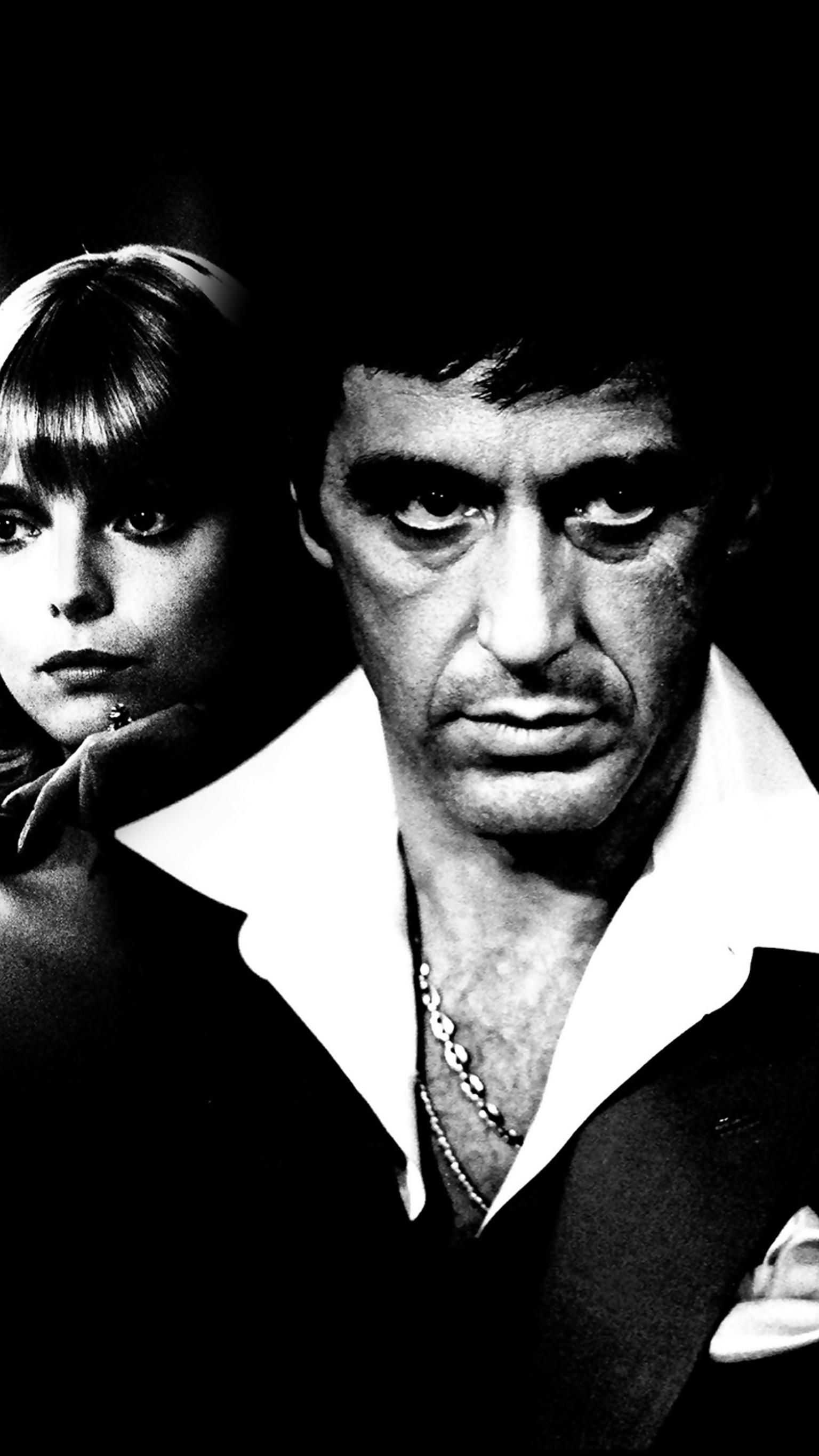 Scarface Movie, Iconic wallpaper, Tony Montana's rise, Symbol of ambition, 1540x2740 HD Phone