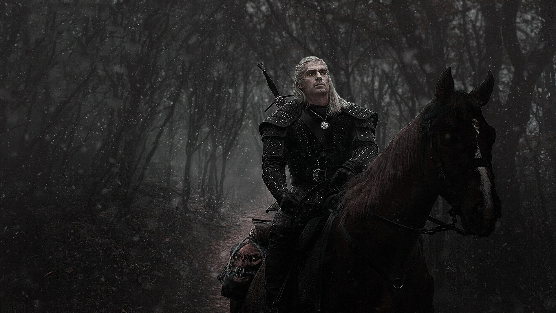 The Witcher (TV Series): The 2019 Netflix adaptation of Andrzej Sapkowski's much-loved book series. 1920x1080 Full HD Wallpaper.