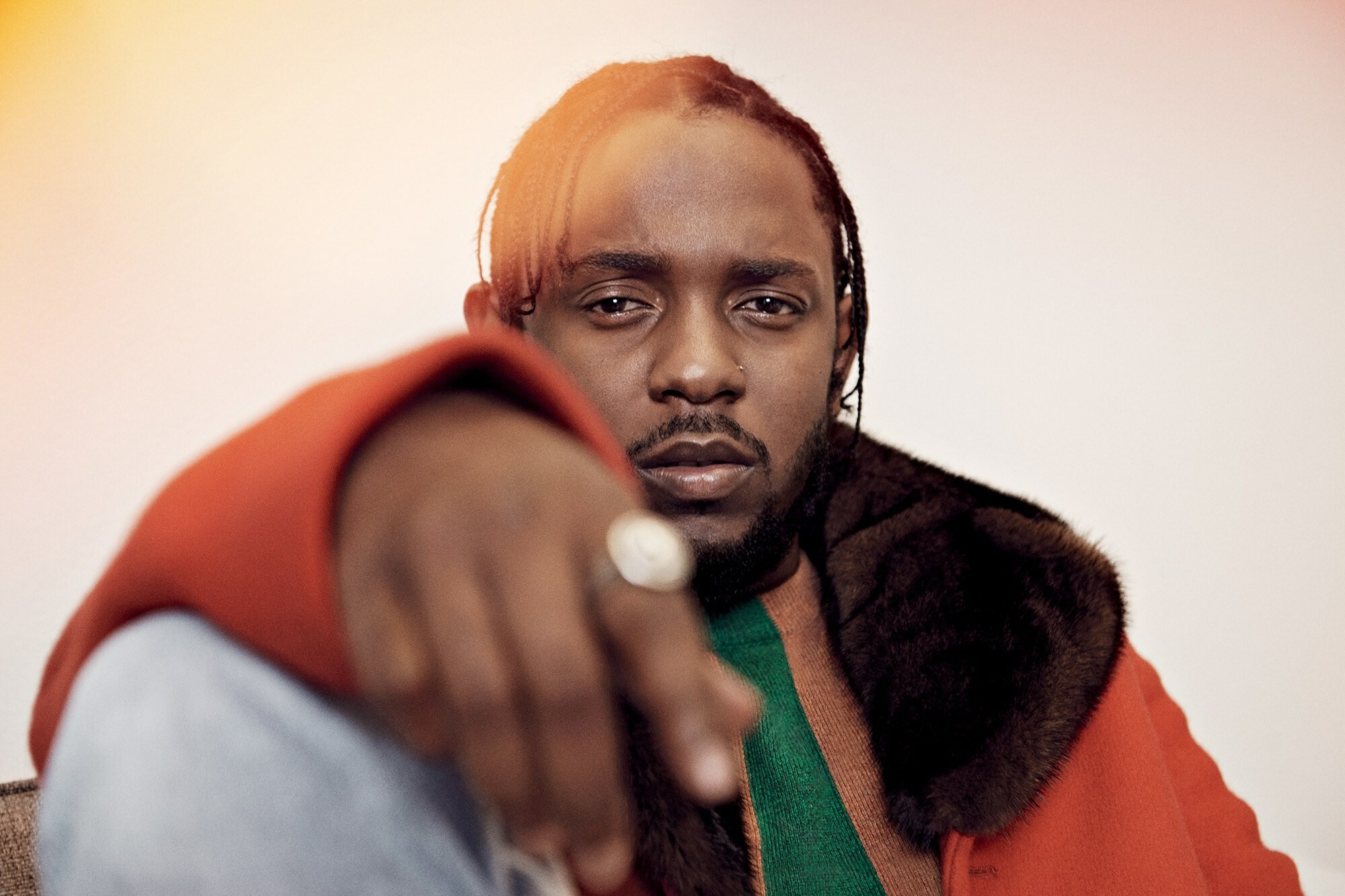 Kendrick Lamar: The fourth studio album, Damn, was released on April 14, 2017. 2000x1340 HD Wallpaper.