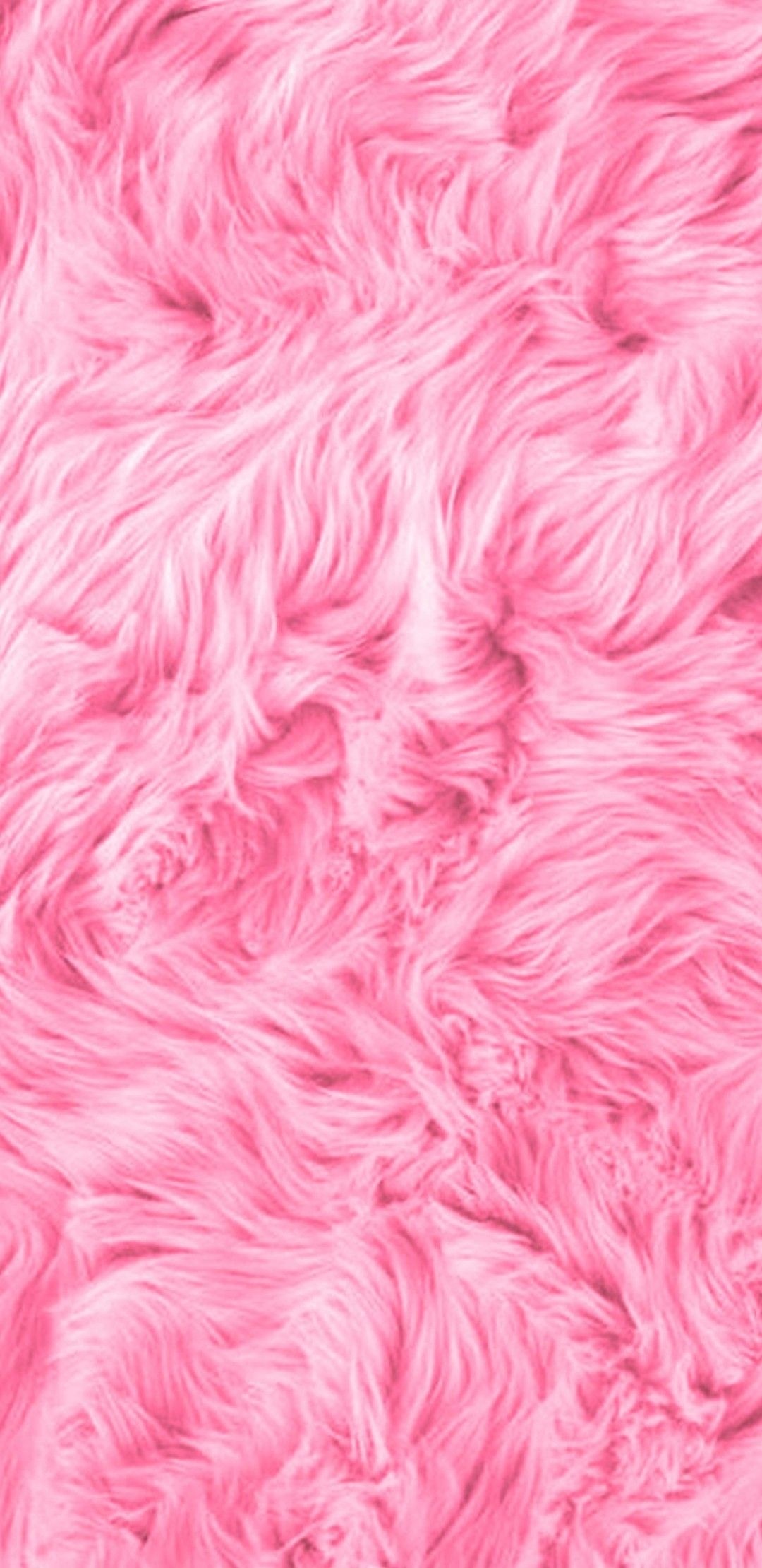 Pink fur wallpaper, Feminine design, Stylish texture, Girly aesthetic, 1080x2220 HD Handy