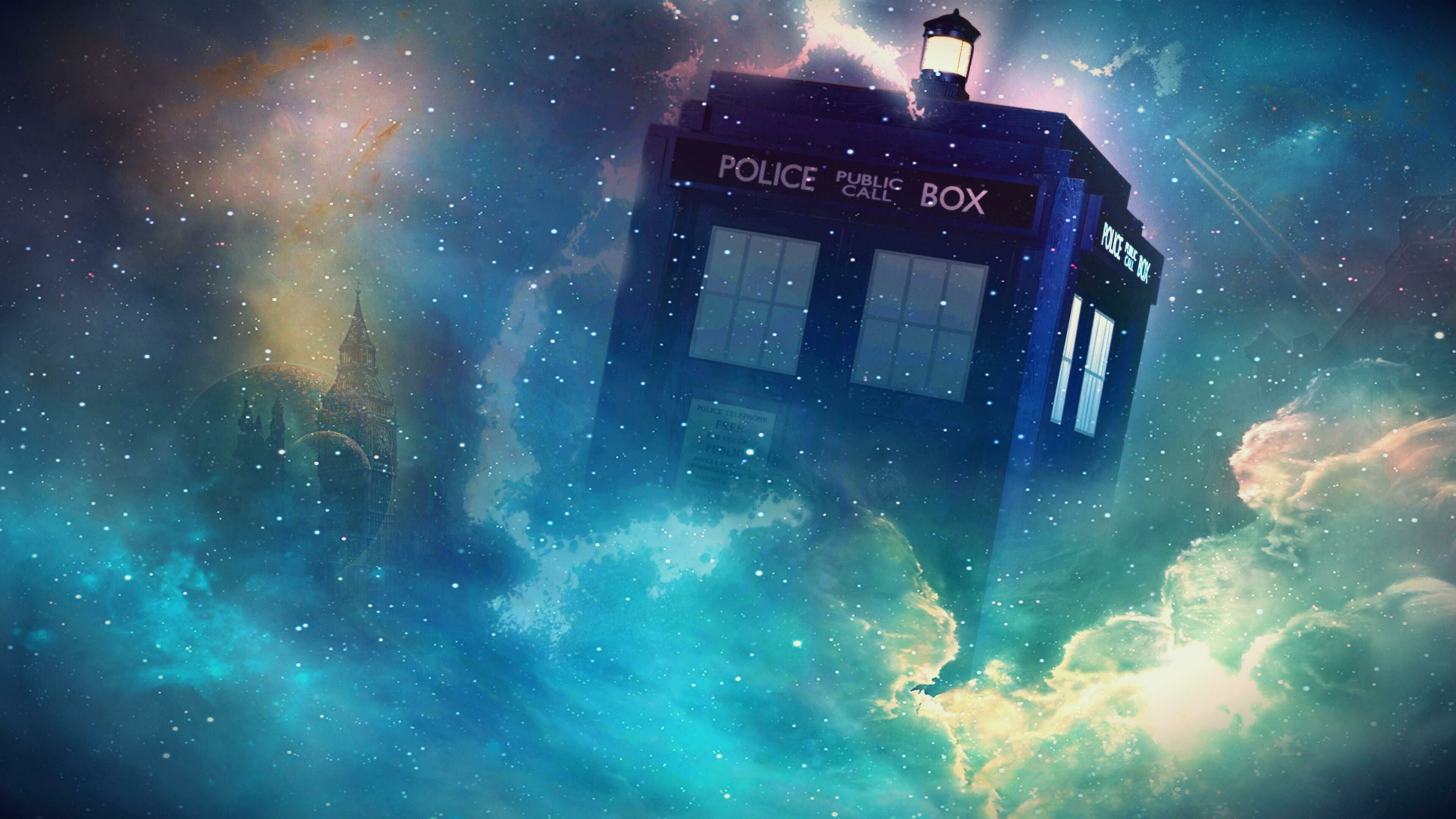 Doctor Who: A British science fiction television series broadcast by the BBC since 1963. 3840x2160 4K Wallpaper.